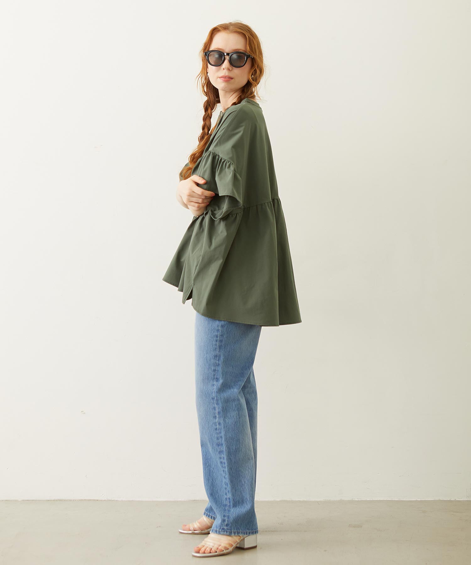 ICING LOGO RUFFLE TUNIC