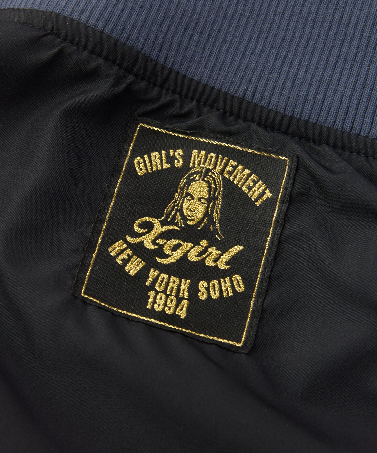 LOGO AND NUMBER VARSITY JACKET