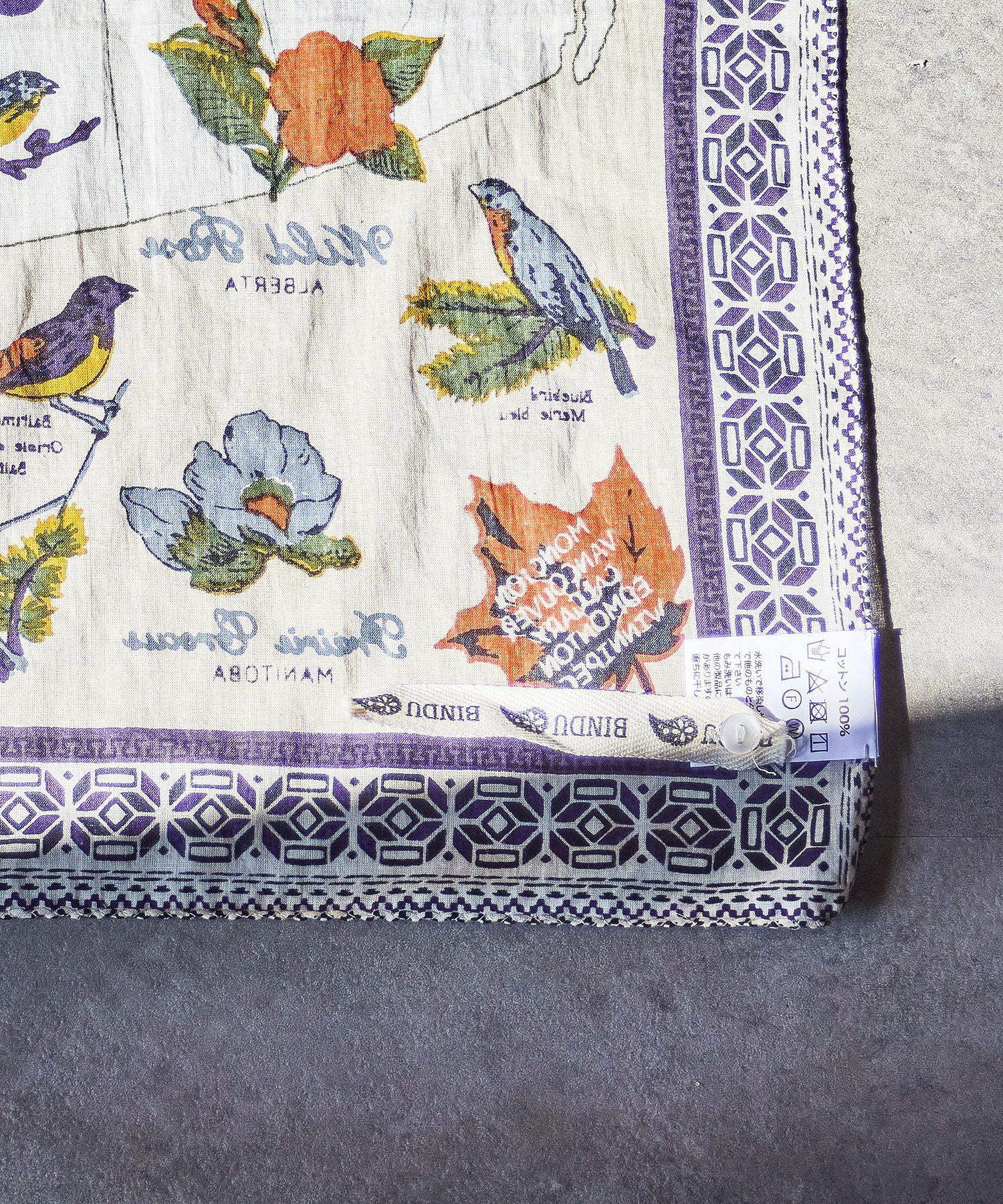 BINDU/COTTON VOILE CANADA BANDANA