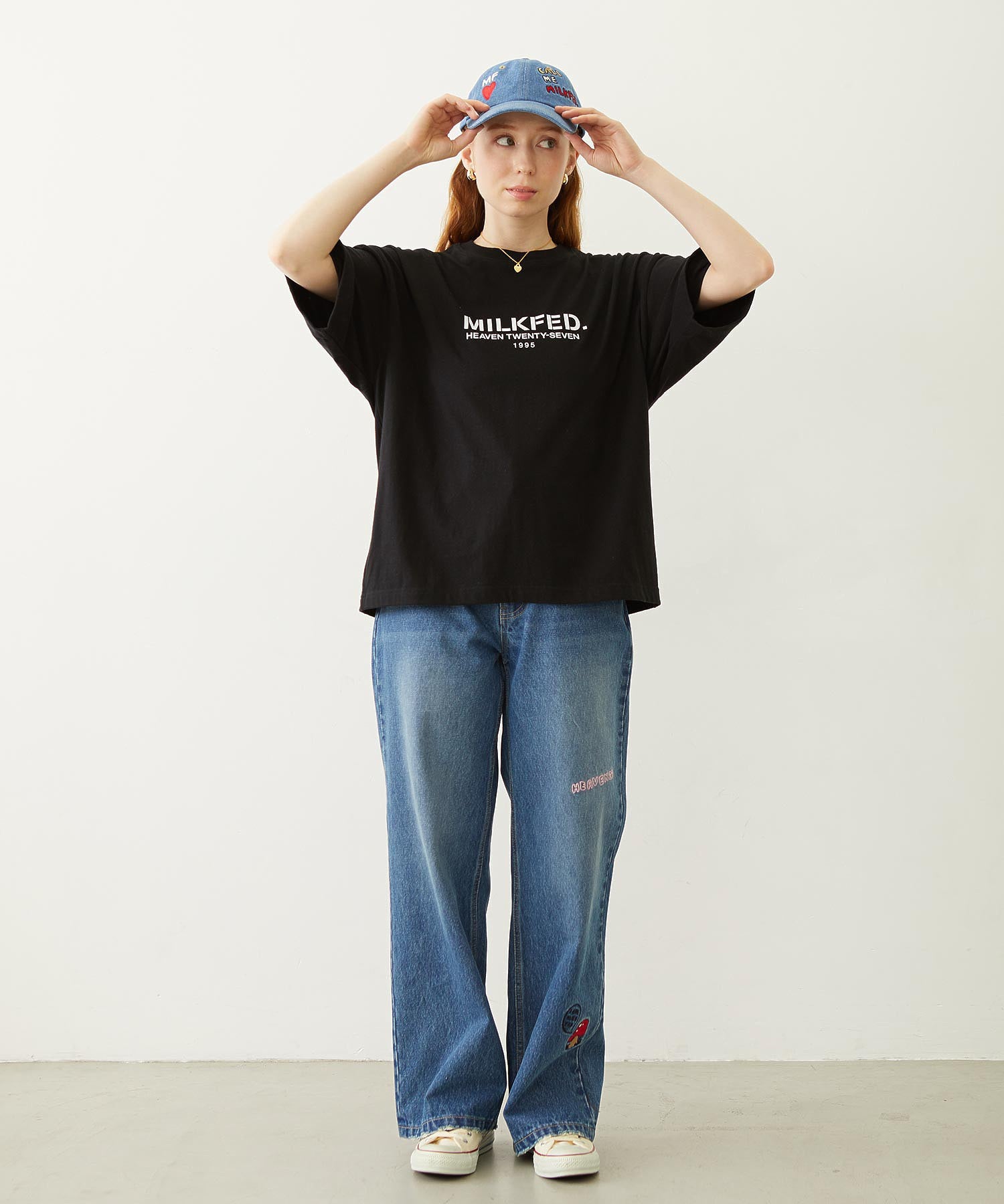 STENCIL LOGO WIDE S/S TEE