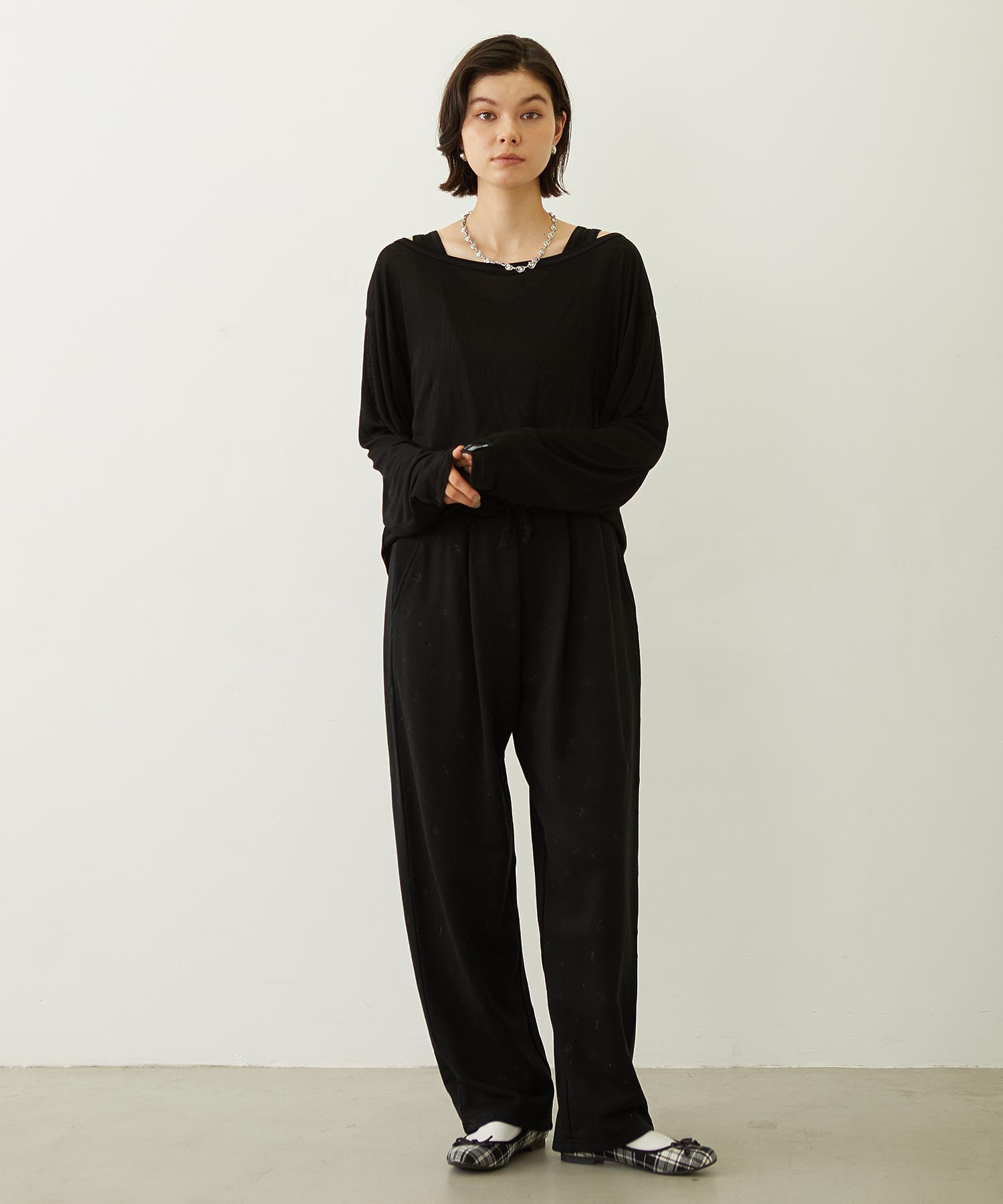 LAYERED LOOK L/S TOP