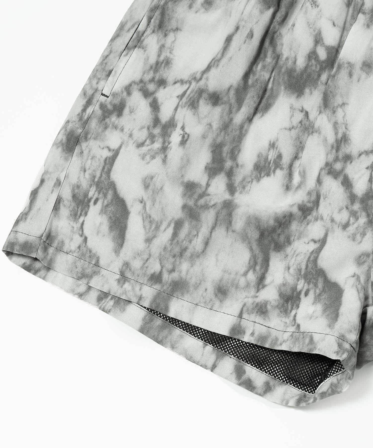 MARBLE PRINT SHORT PANTS X-girl