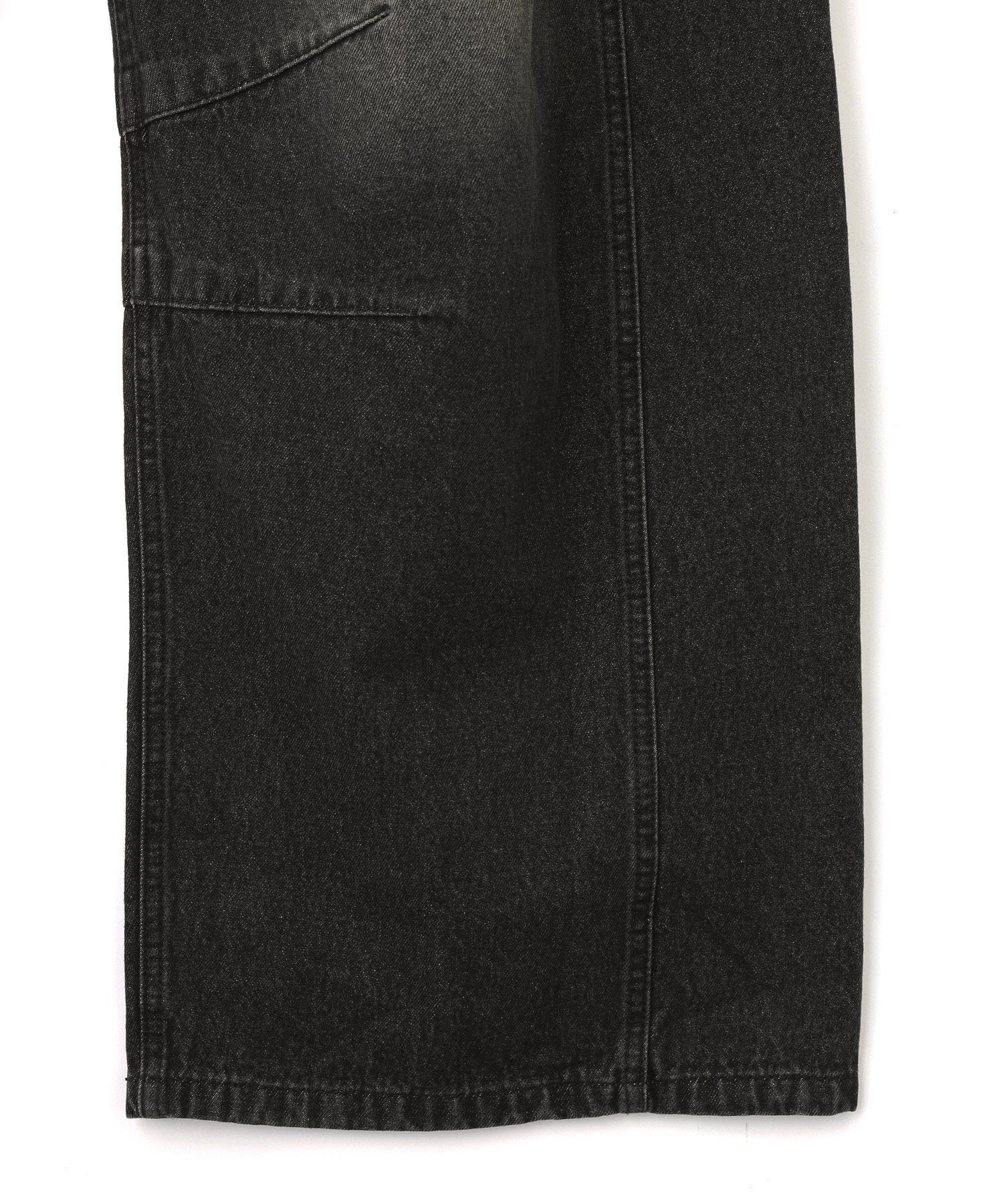 WIDE BAGGY DENIM PANTS