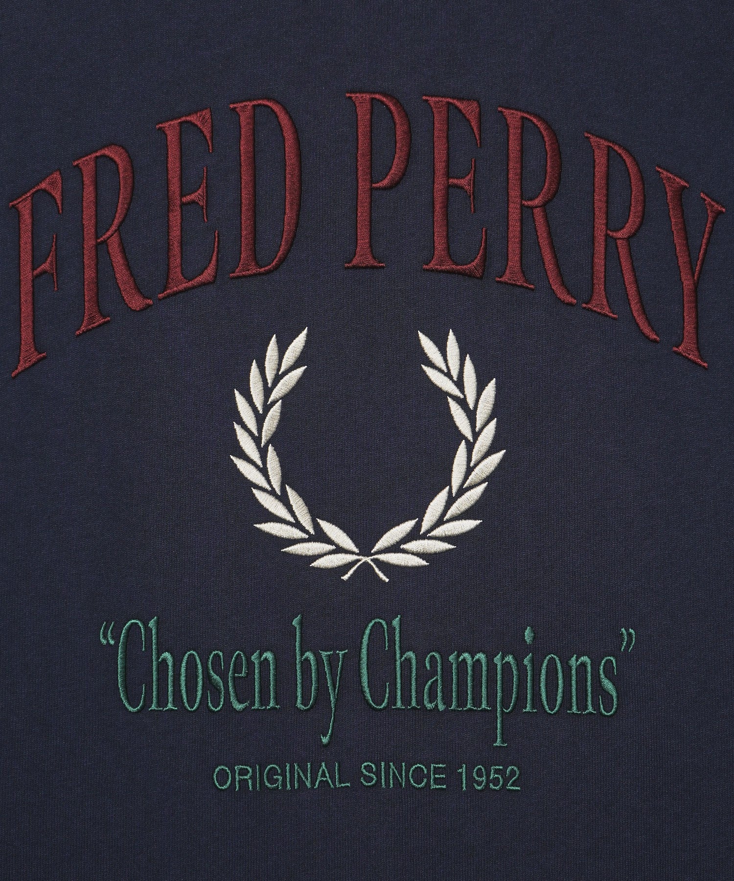 FRED PERRY/フレッドペリー/CLUB HOUSE EMBROIDERED CHAMPION T-SHIRT/M9826