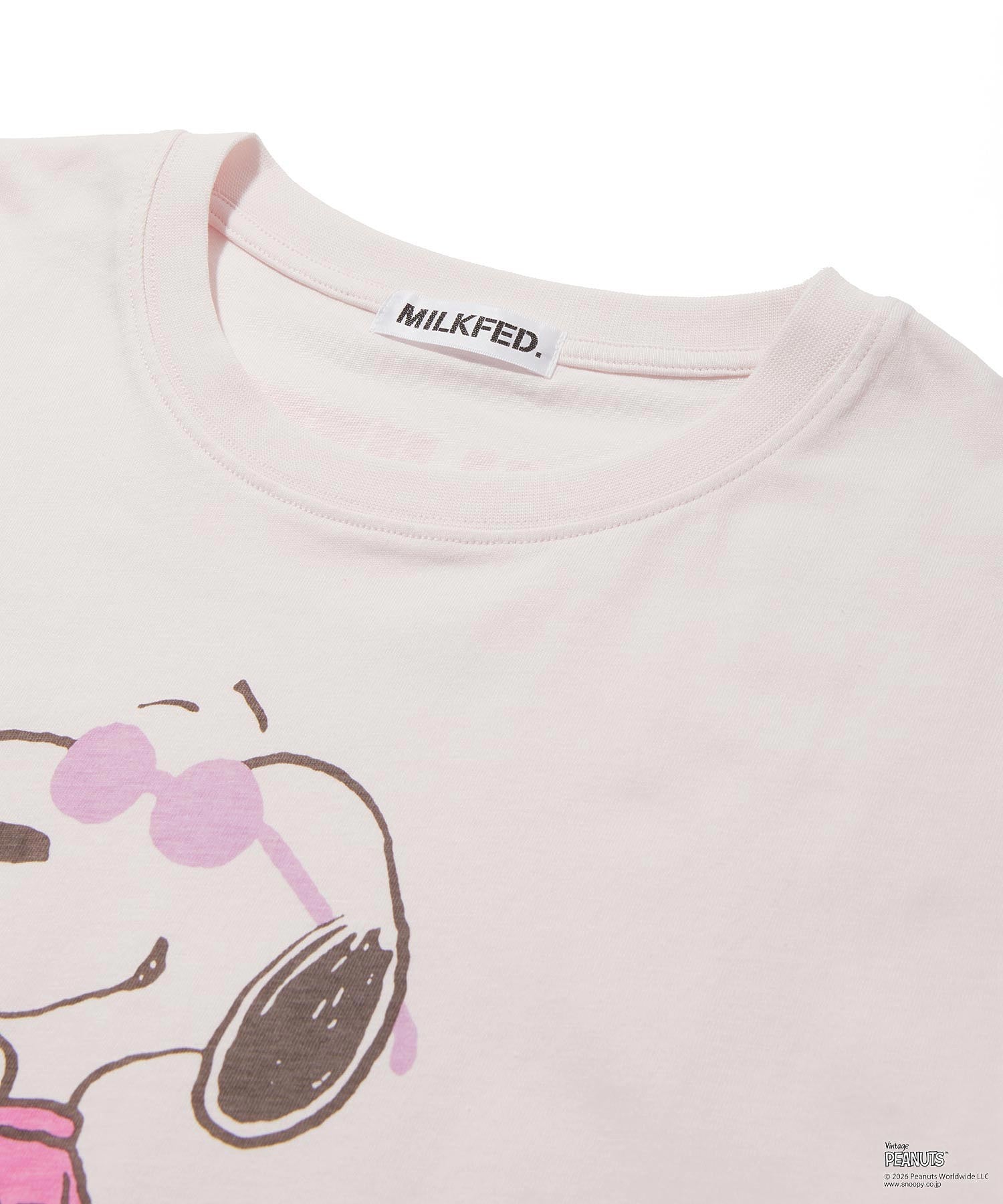 MILKFED. × PEANUTS / JOE COOL S/S TEE