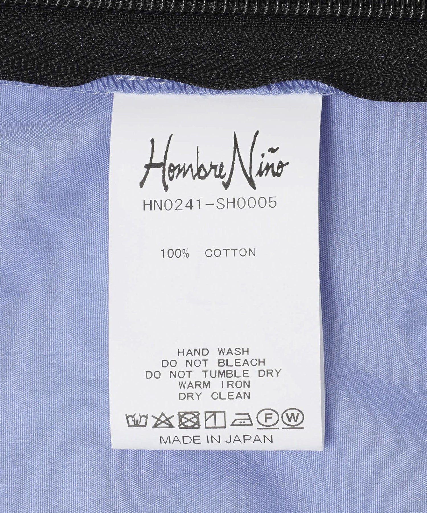 Hombre Nino/オンブレ・ニーニョ/VENTILATION SHIRT/HN0241-SH0005