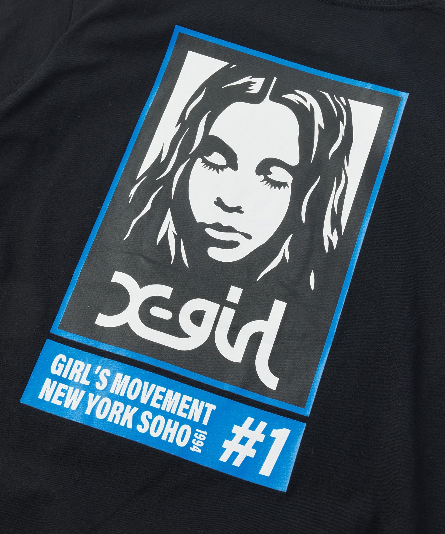 COLORED BOX FACE S/S TEE