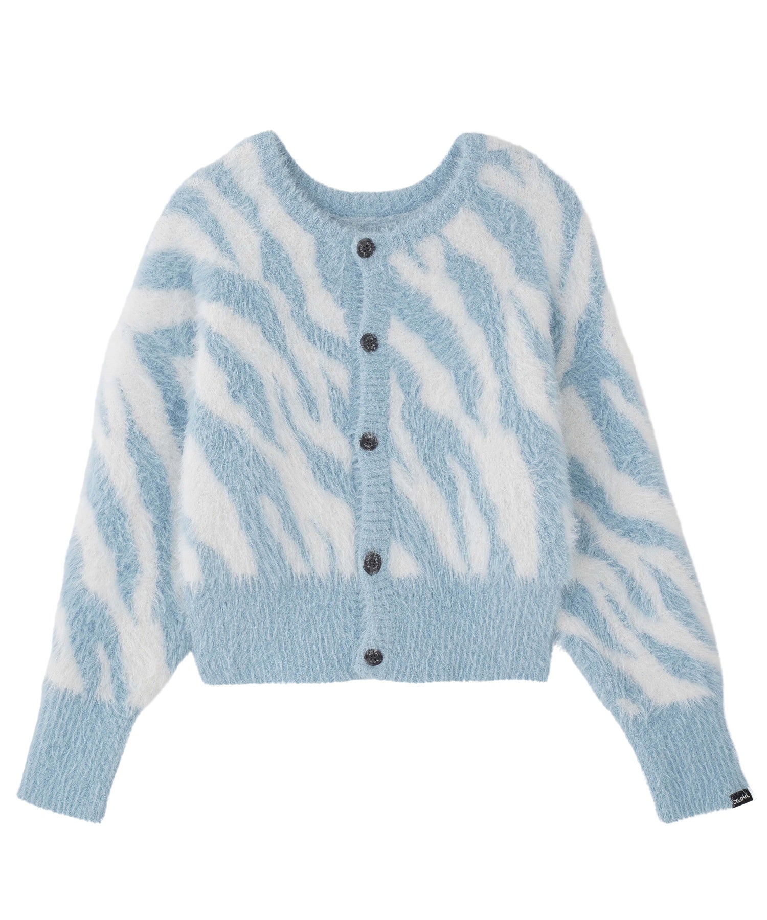 ZEBRA 2WAY KNIT CARDIGAN