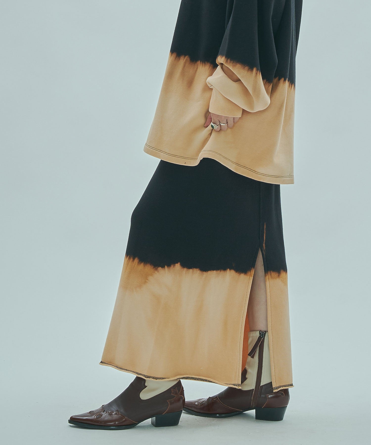 model:163cm 着用サイズ:S