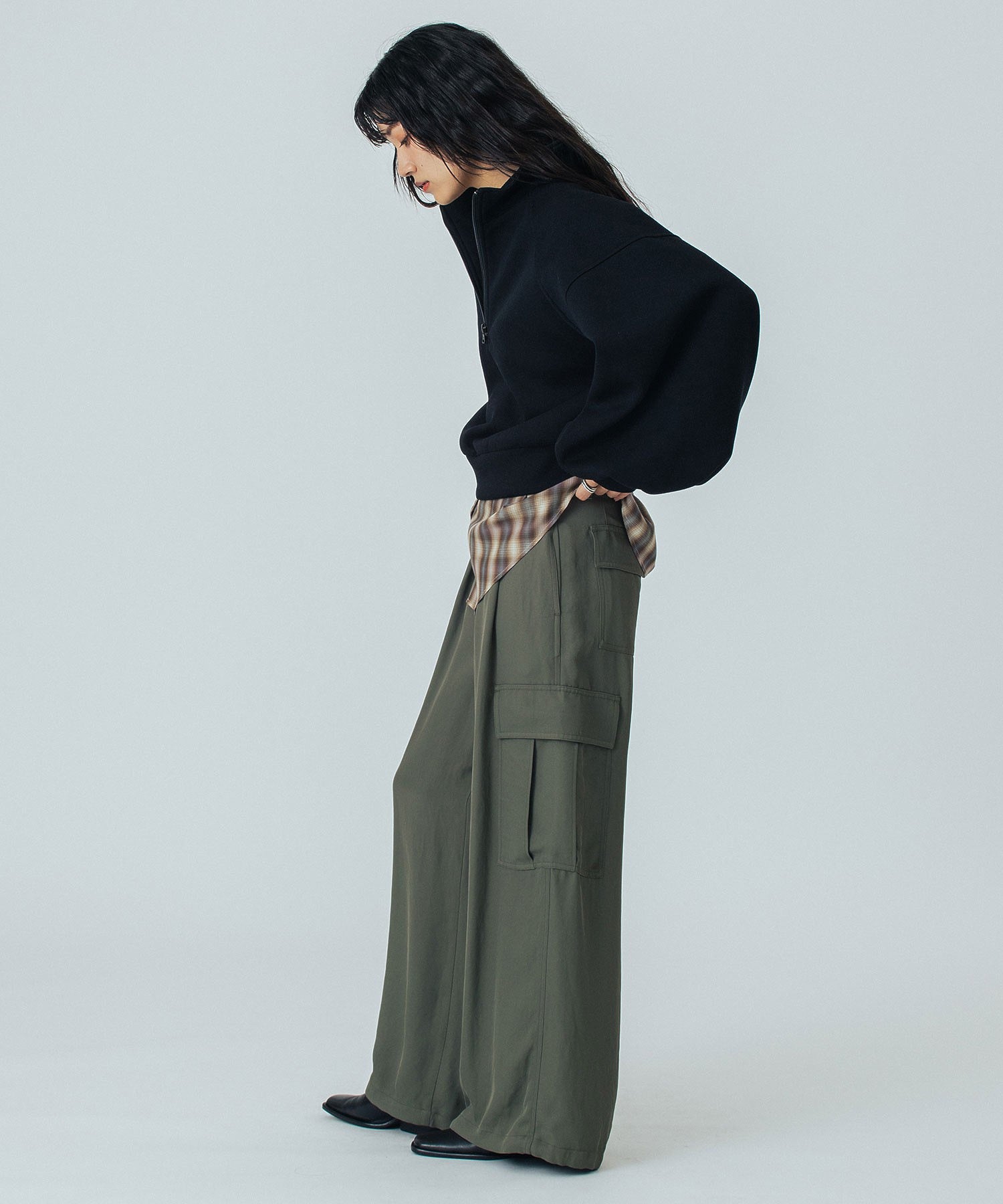 model:167cm 着用サイズ:ONE SIZE