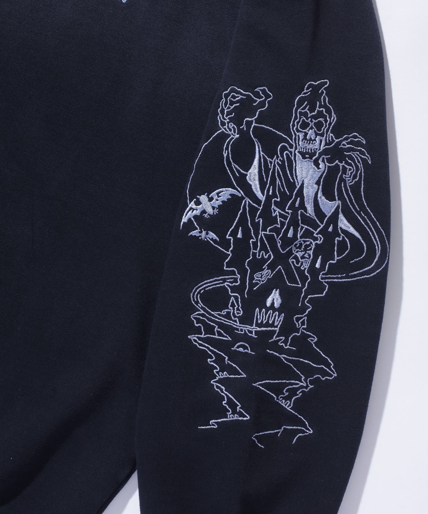 CREEPY MANSION HOODED SWEATSHIRT
