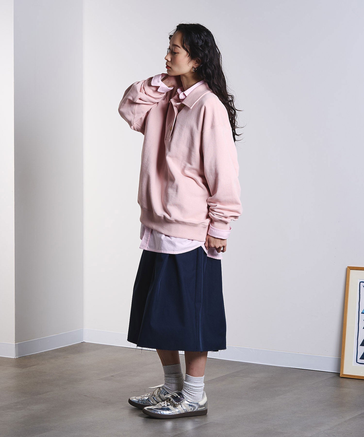 model:161cm 着用サイズ:ONE SIZE