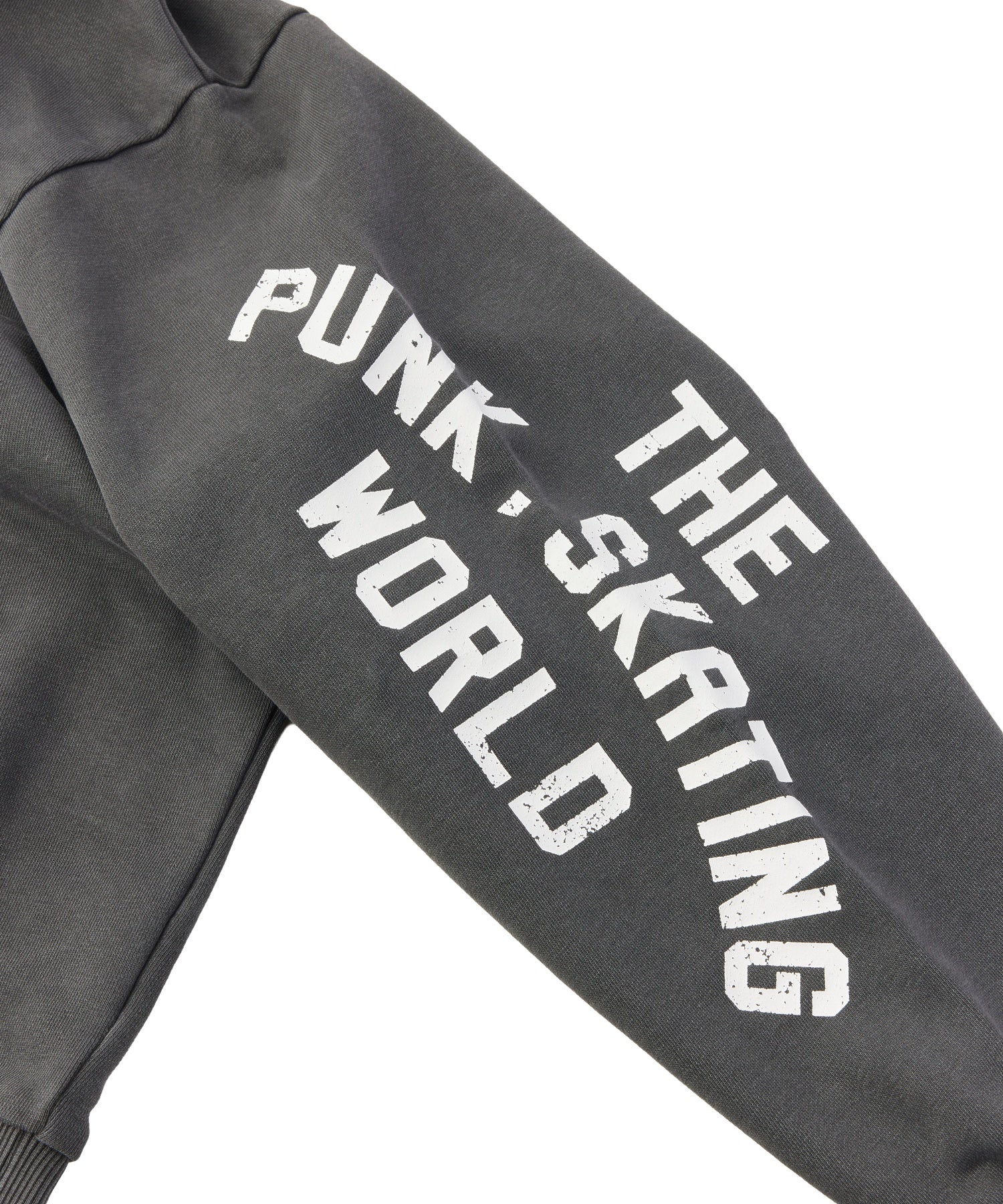 FADED MIX LOGO SWEAT HOODIE