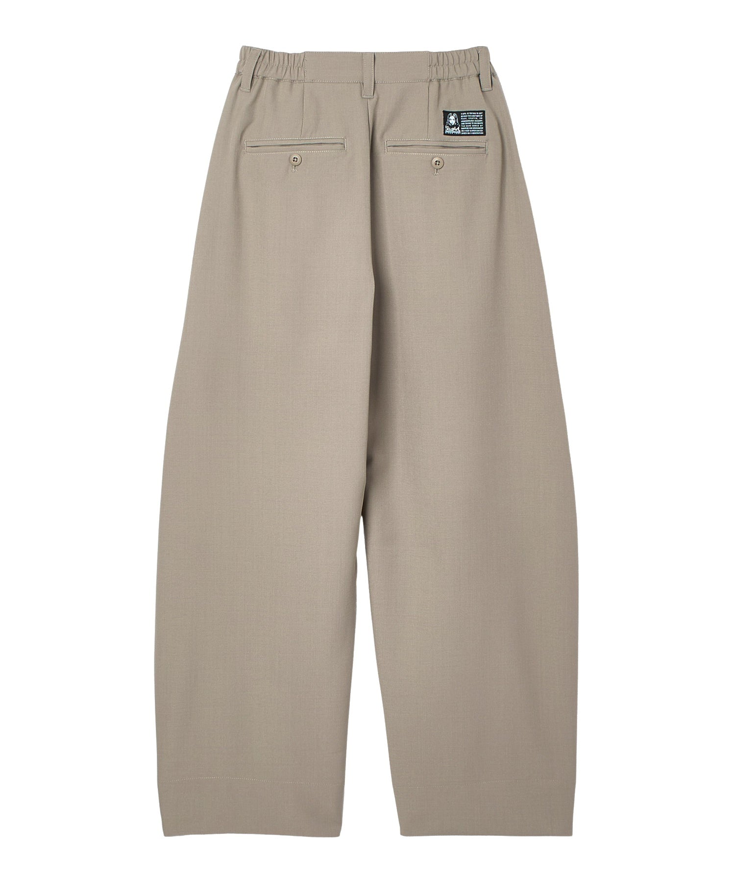 BARREL LEG SLACKS