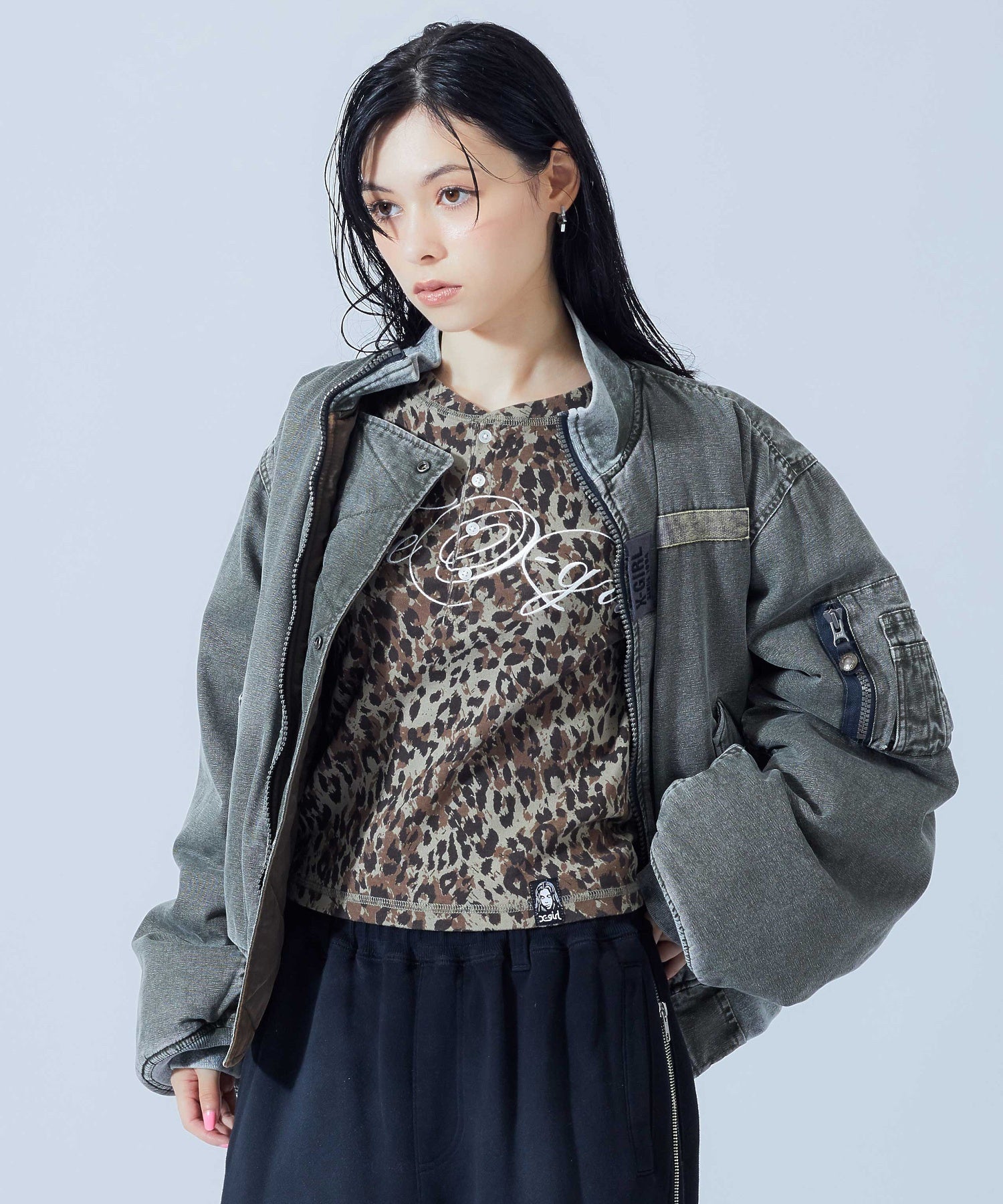 REVERSIBLE FADED MA-1 JACKET