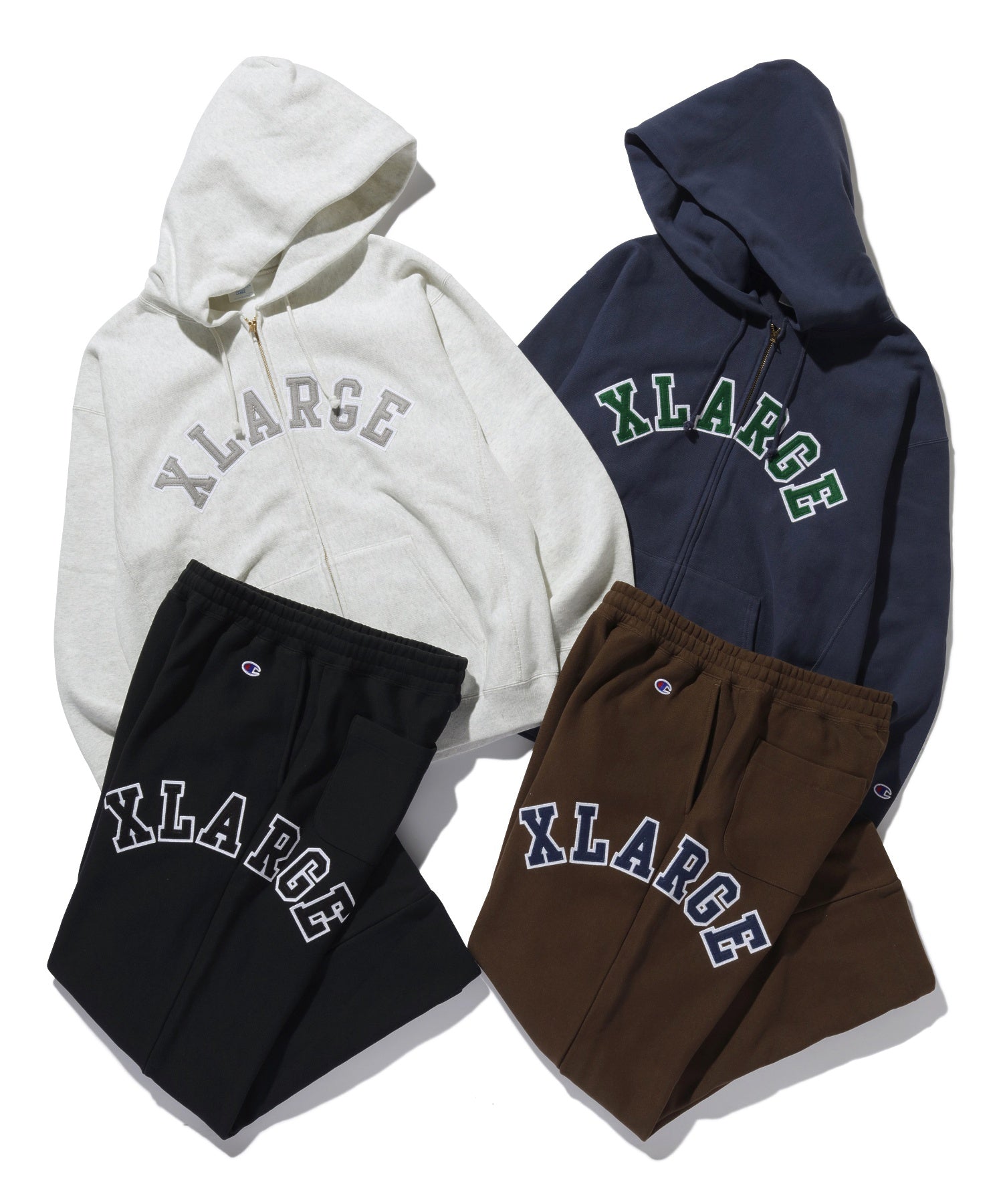 XLARGE×Champion REVERSE WEAVE SWEAT PANTS