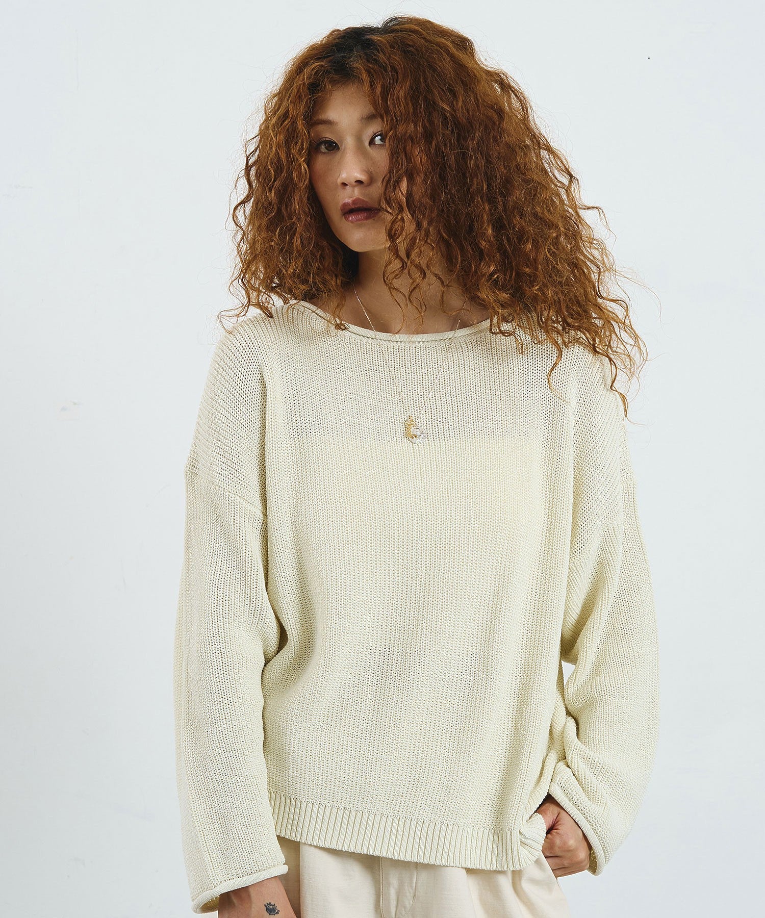 SHEER KNIT PULLOVER