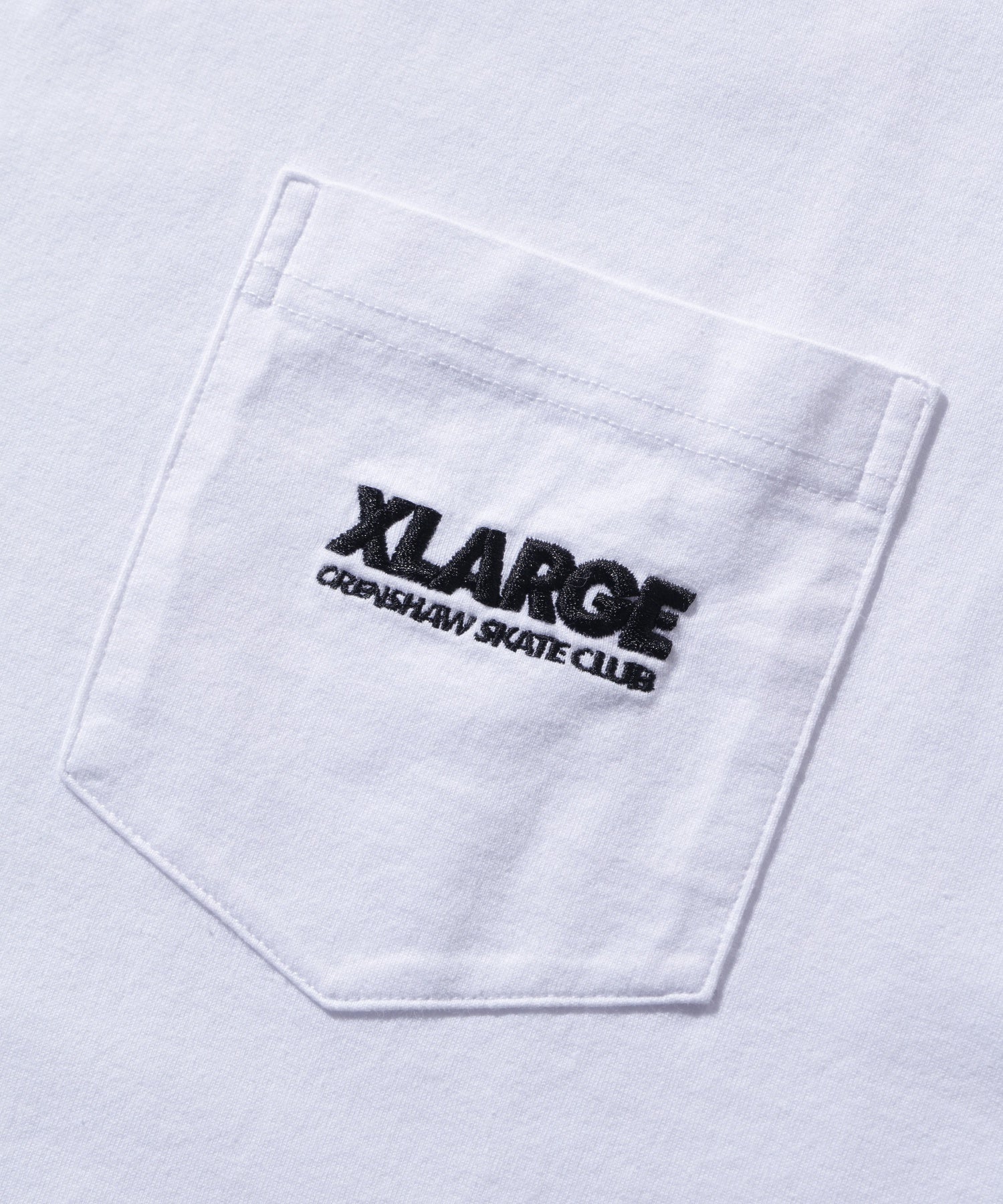 XLARGE×CRENSHAW SKATE CLUB POCKET S/S TEE