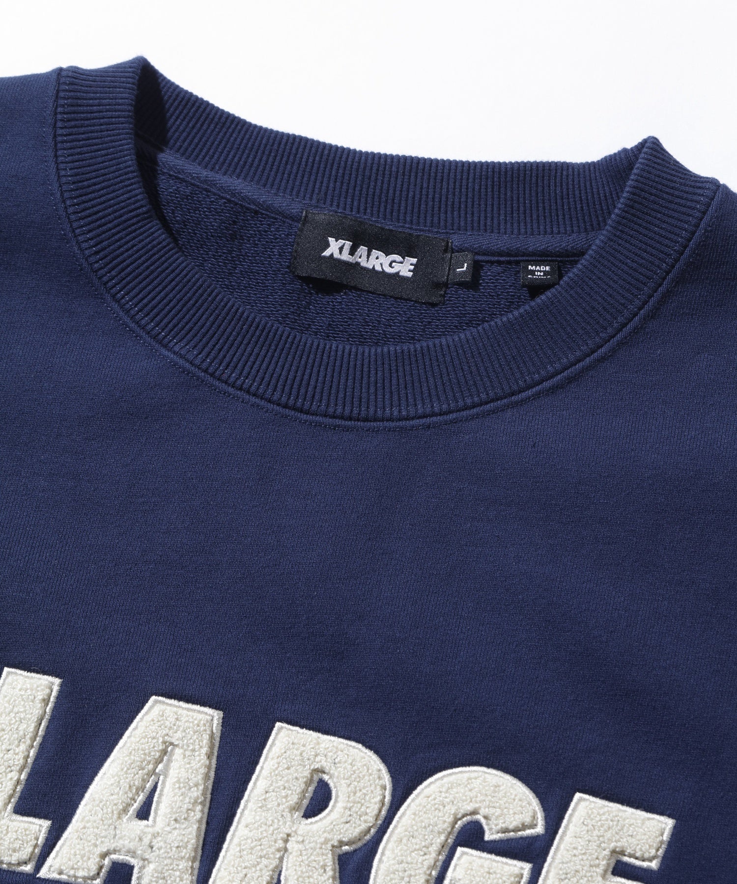 CHENILLE LOGO CREWNECK SWEATSHIRT
