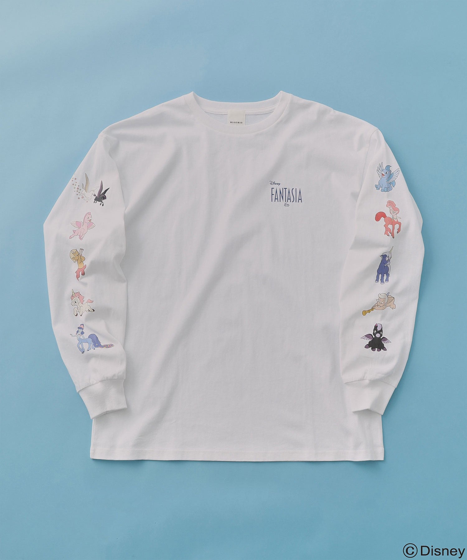 DISNEY『FANTASIA』/SLEEVE PRINT L/S TEE