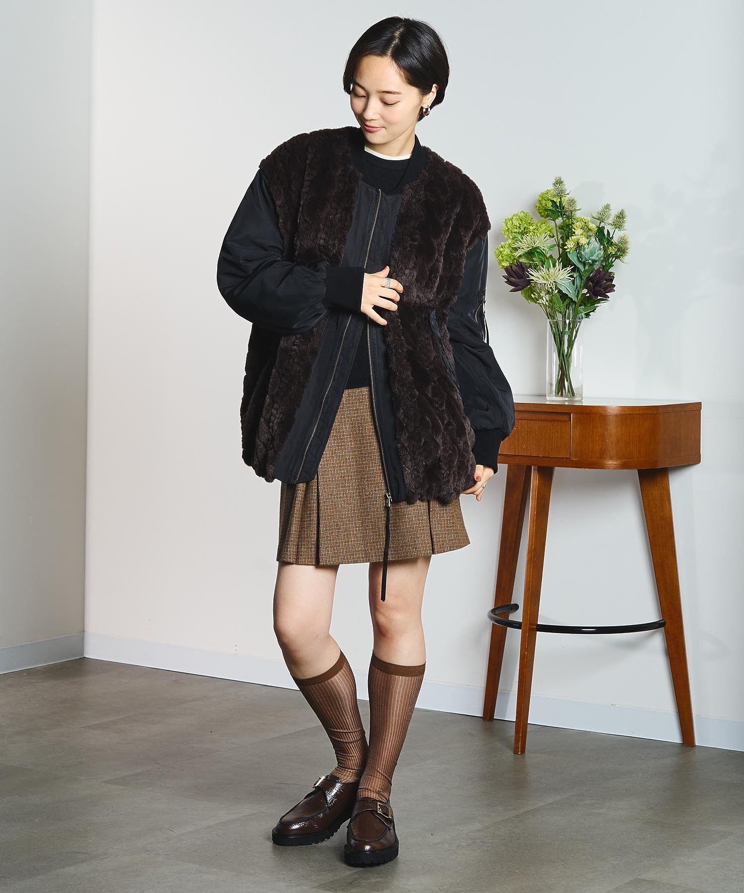 model:166cm 着用サイズ:ONE SIZE