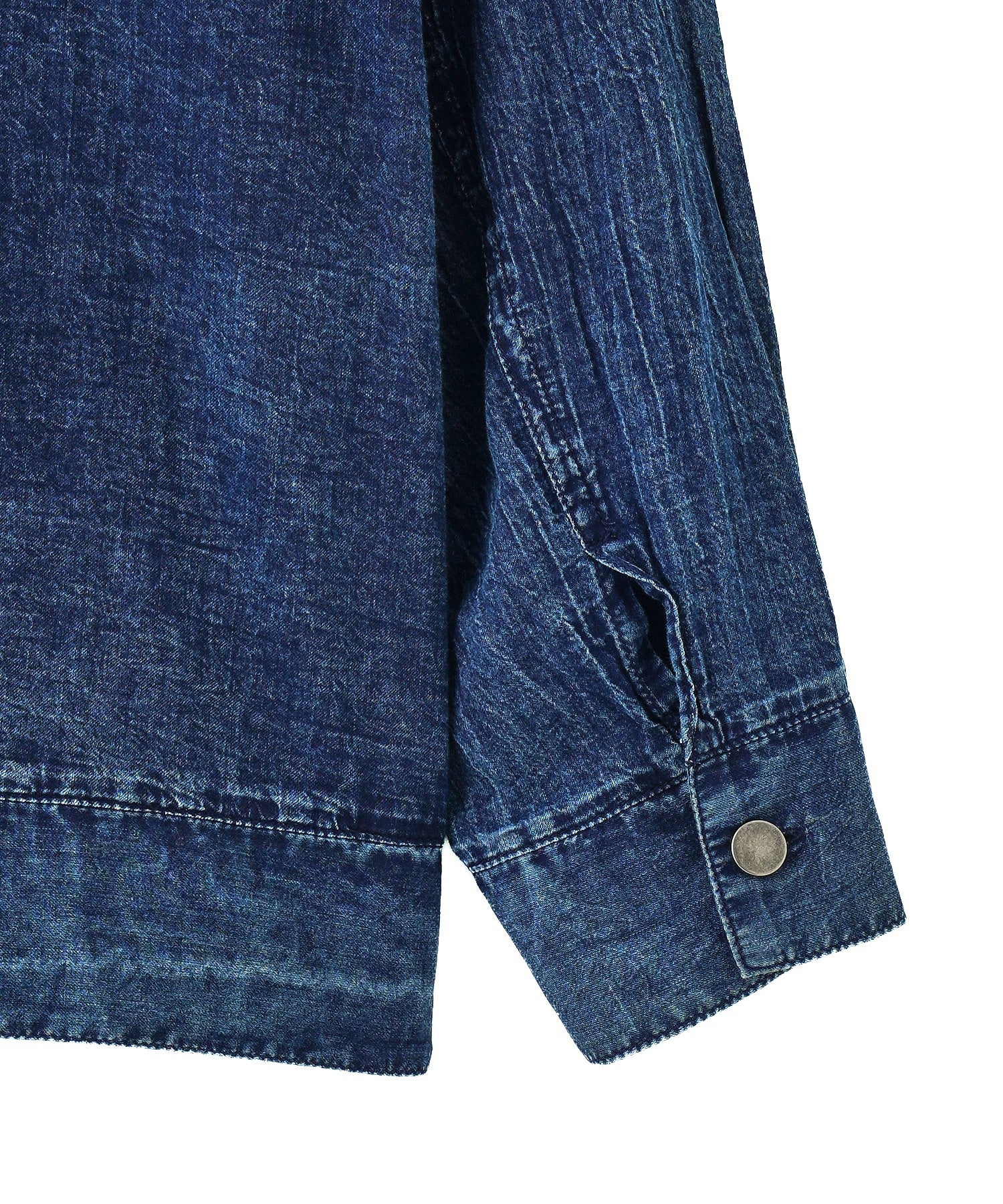 DENIM LIKE L/S SHIRT