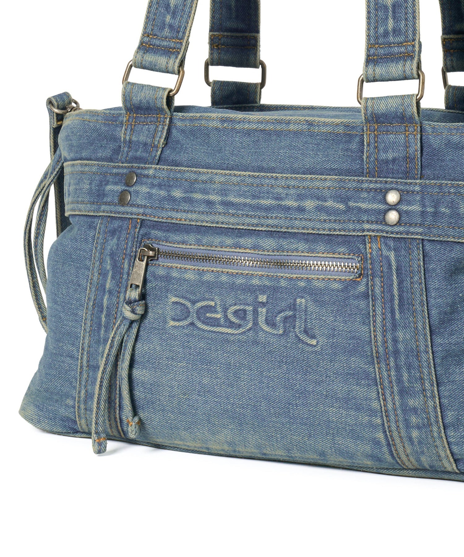FADED MILLS LOGO SQUARE BAG