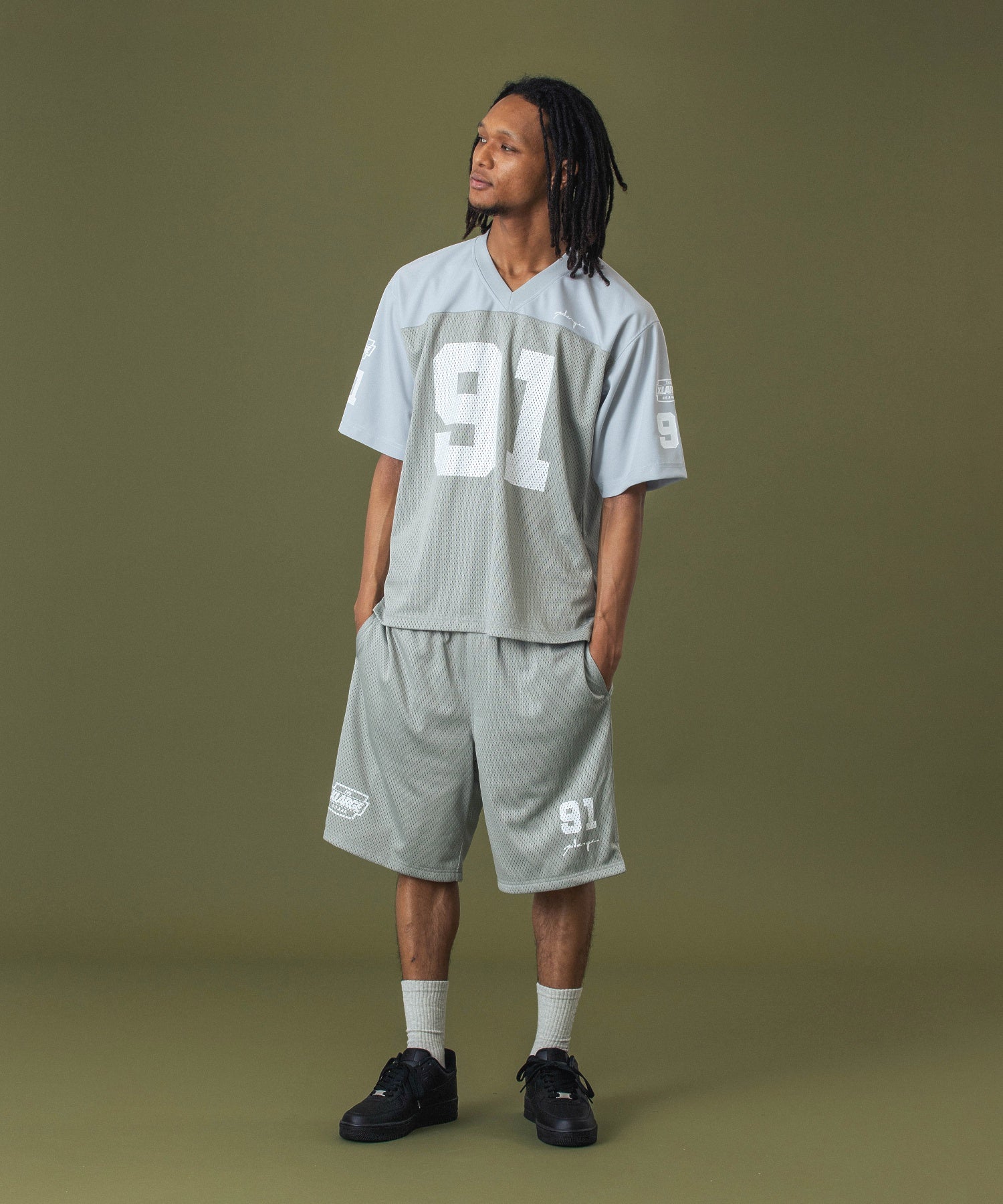 DISTORTION MESH EASY SHORTS