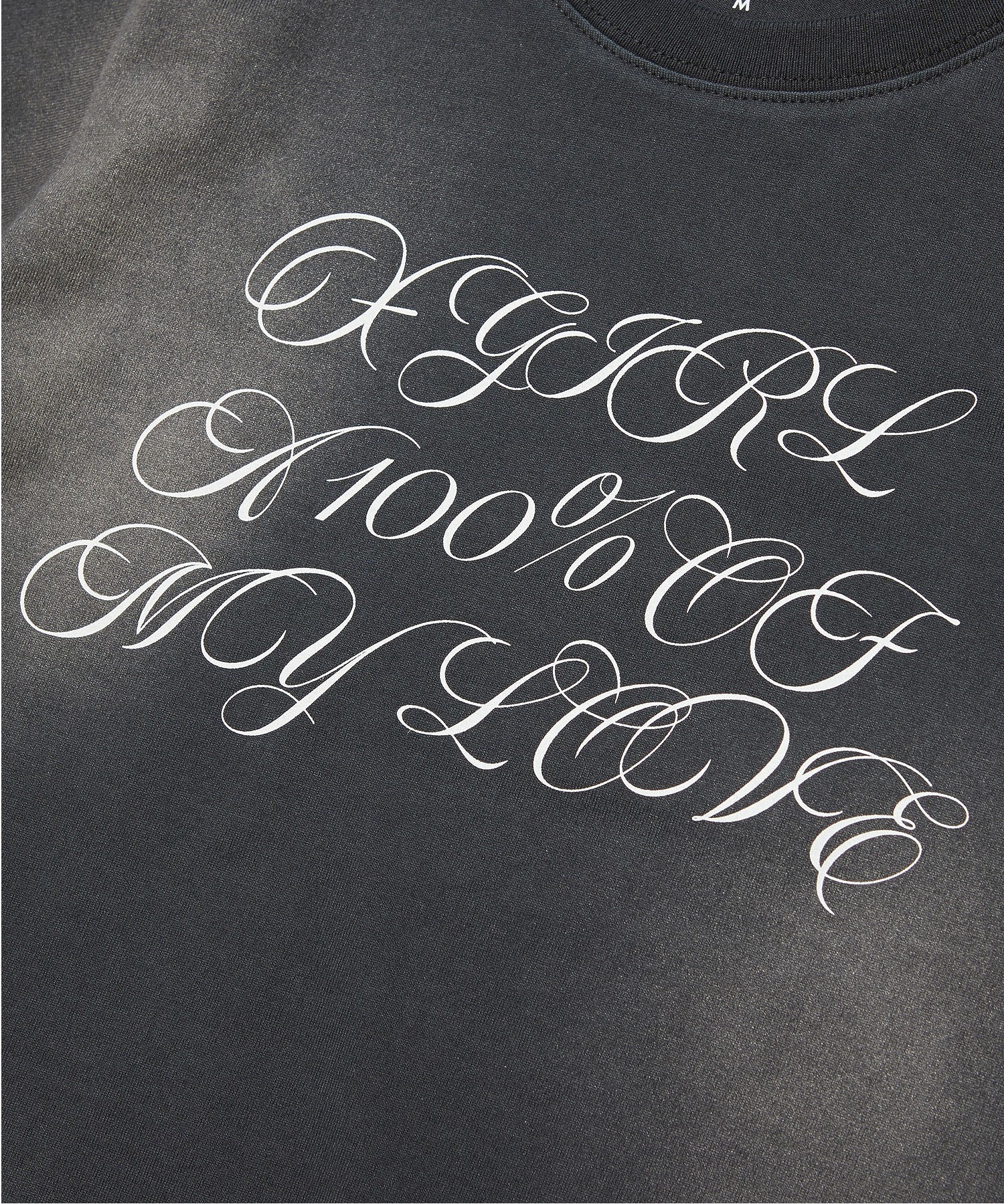 FADED SCRIPT LOGO S/S BABY TEE