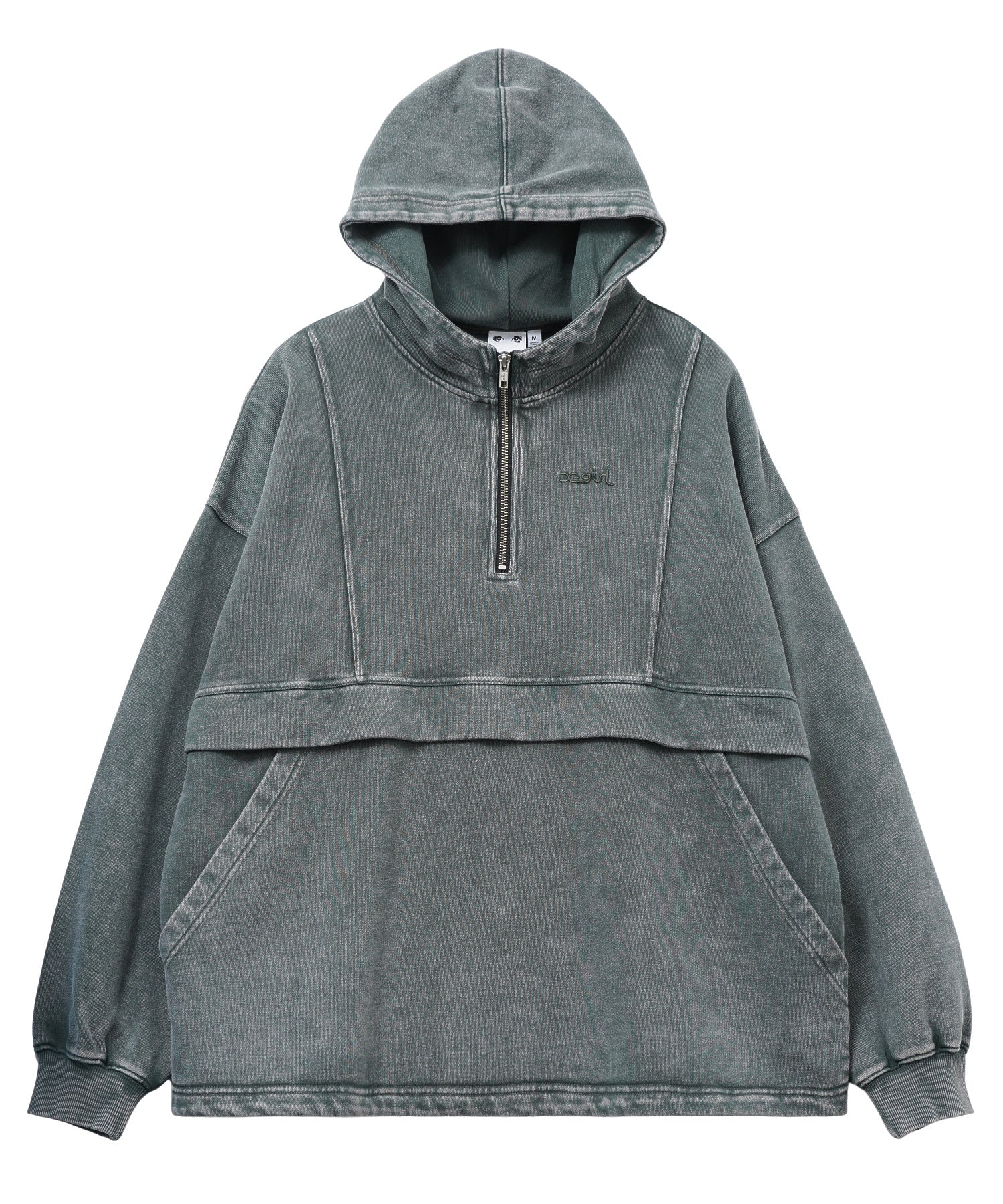 FADED SWEAT ANORAK PARKA