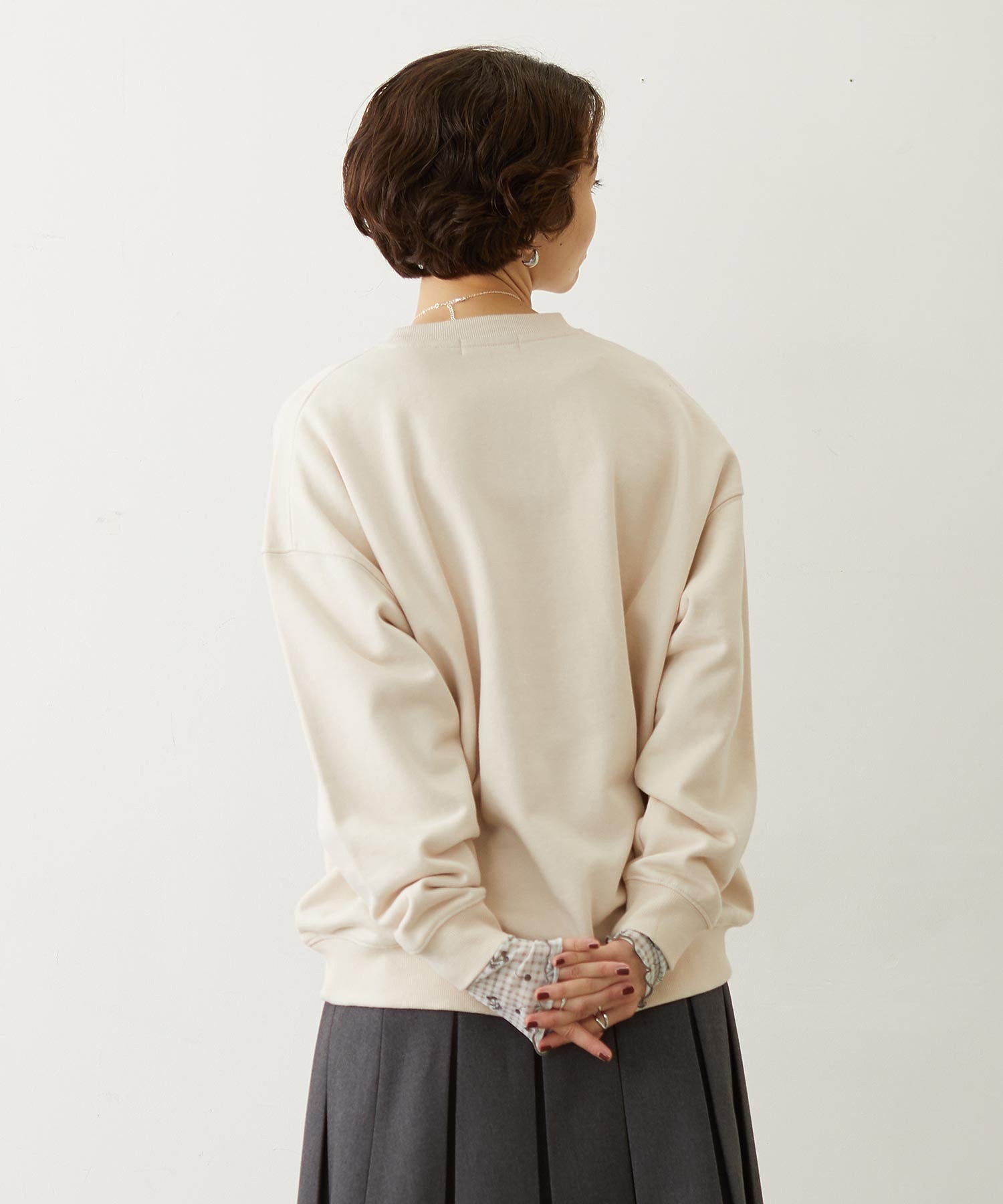 CHERRY LOGO SWEAT TOP