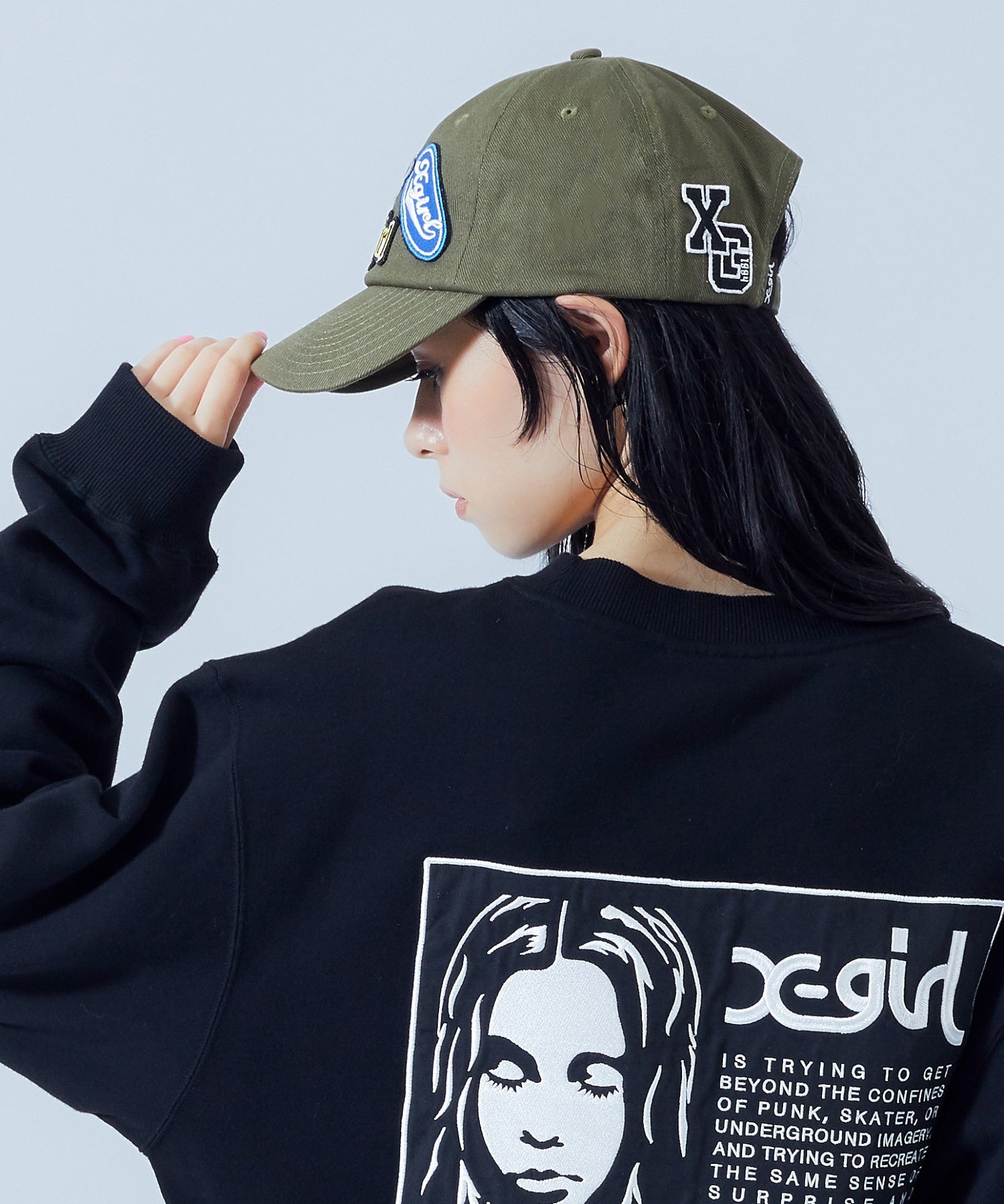 X-girl PATCHES CAP