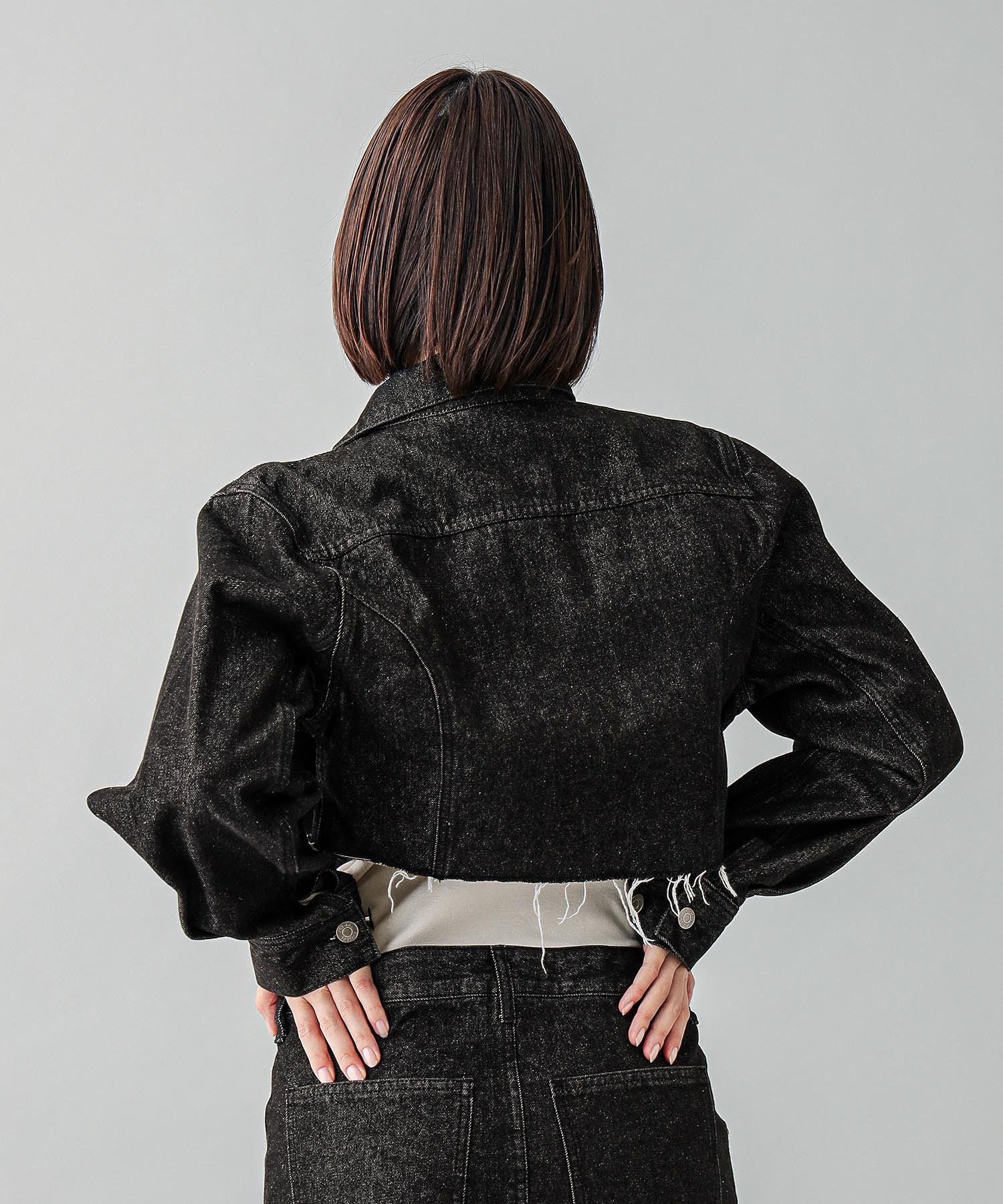 OVERDYED DENIM JACKET X-girl