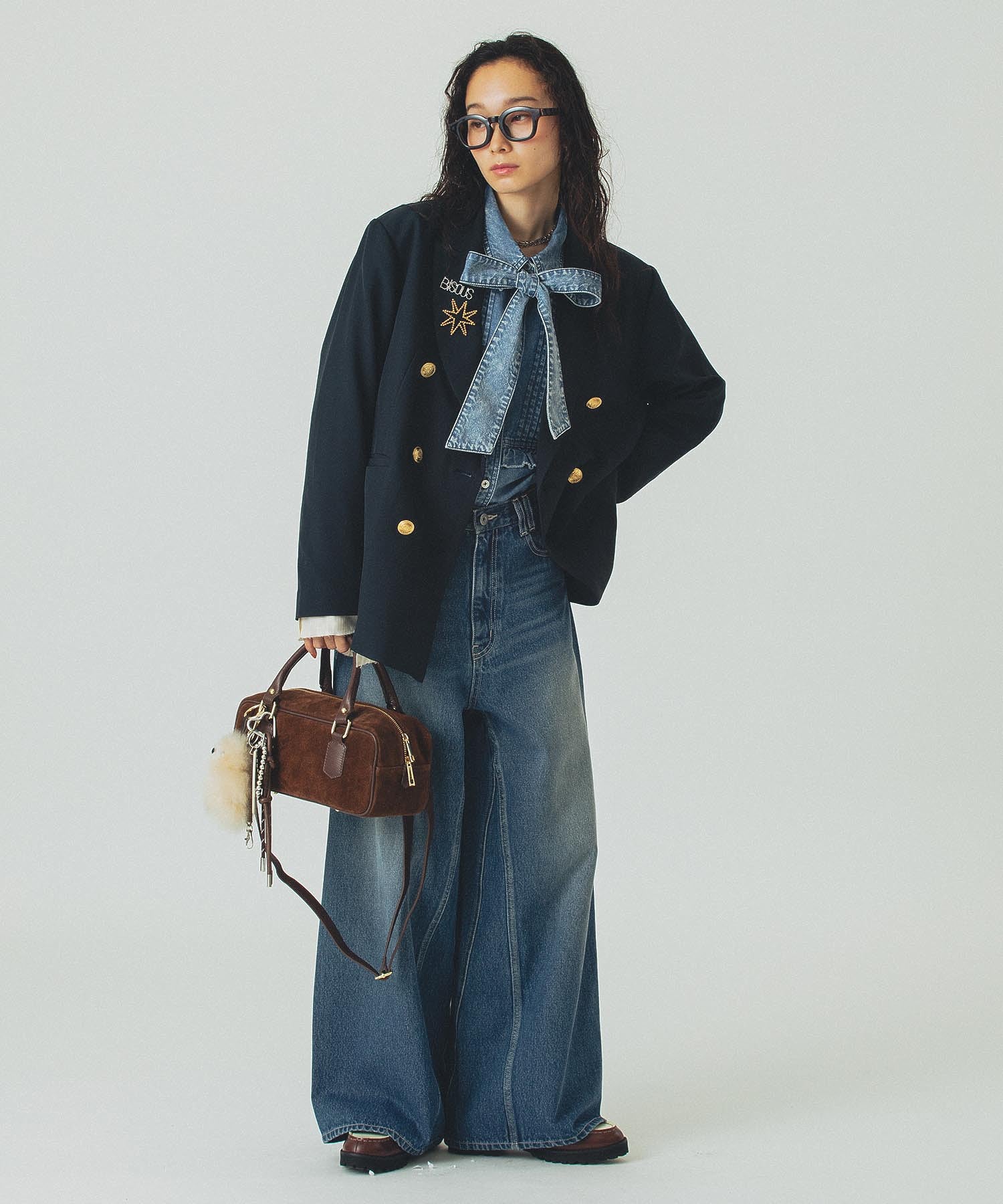 model:161cm 着用サイズ:M