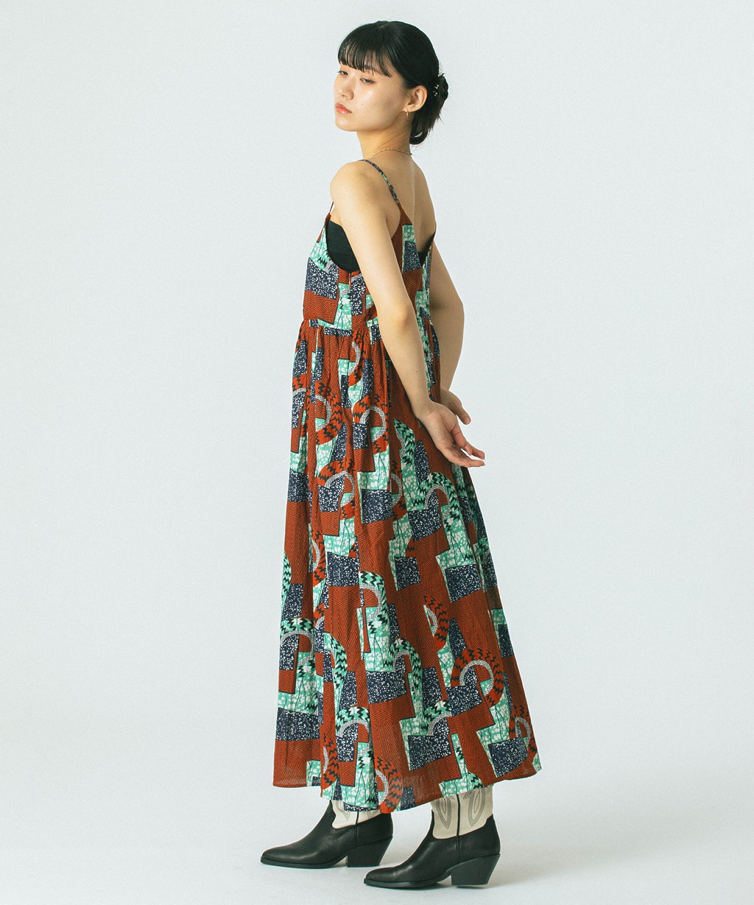 mag.by c/PRINT CAMI DRESS