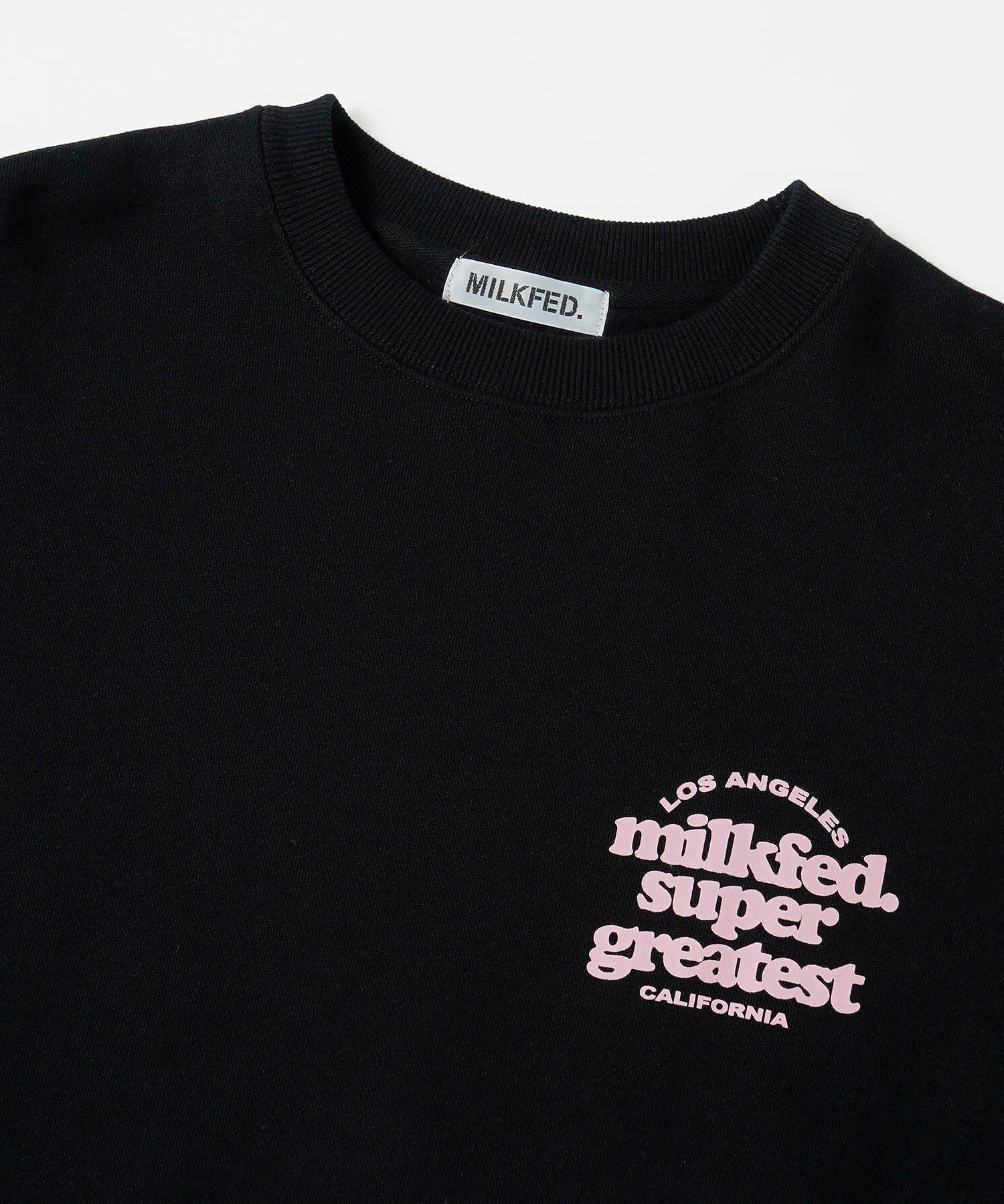 COOPER MESSAGE BIG SWEAT TOP MILKFED.