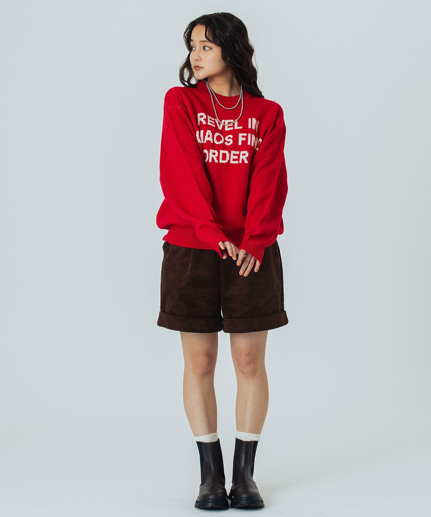 model:160cm 着用サイズ:S