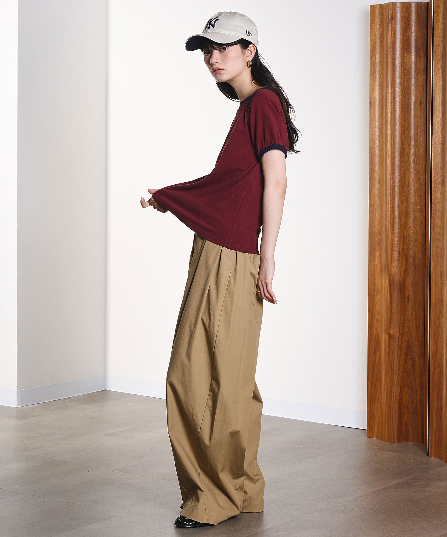 model:163cm 着用サイズ:ONE SIZE