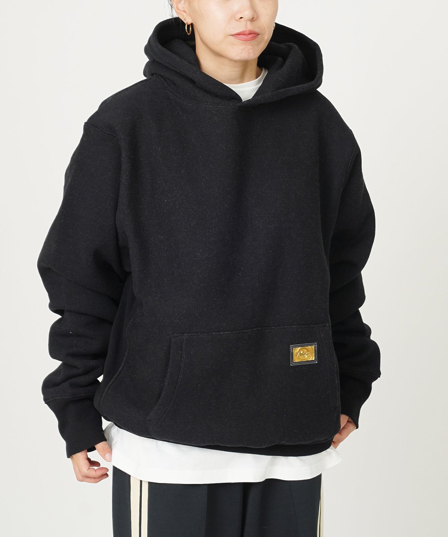 model:身長：156cm 着用サイズ：Lサイズ