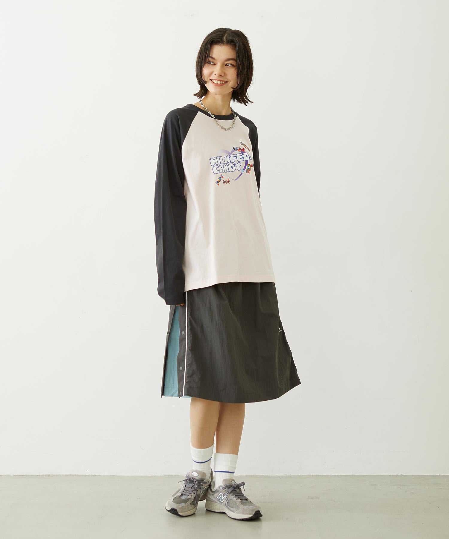 CANDY HEART LOGO B/B TEE