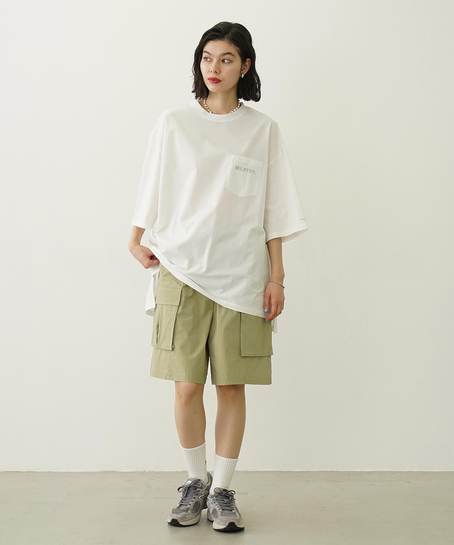 MILKFED. ×OP CARGO SHORTS