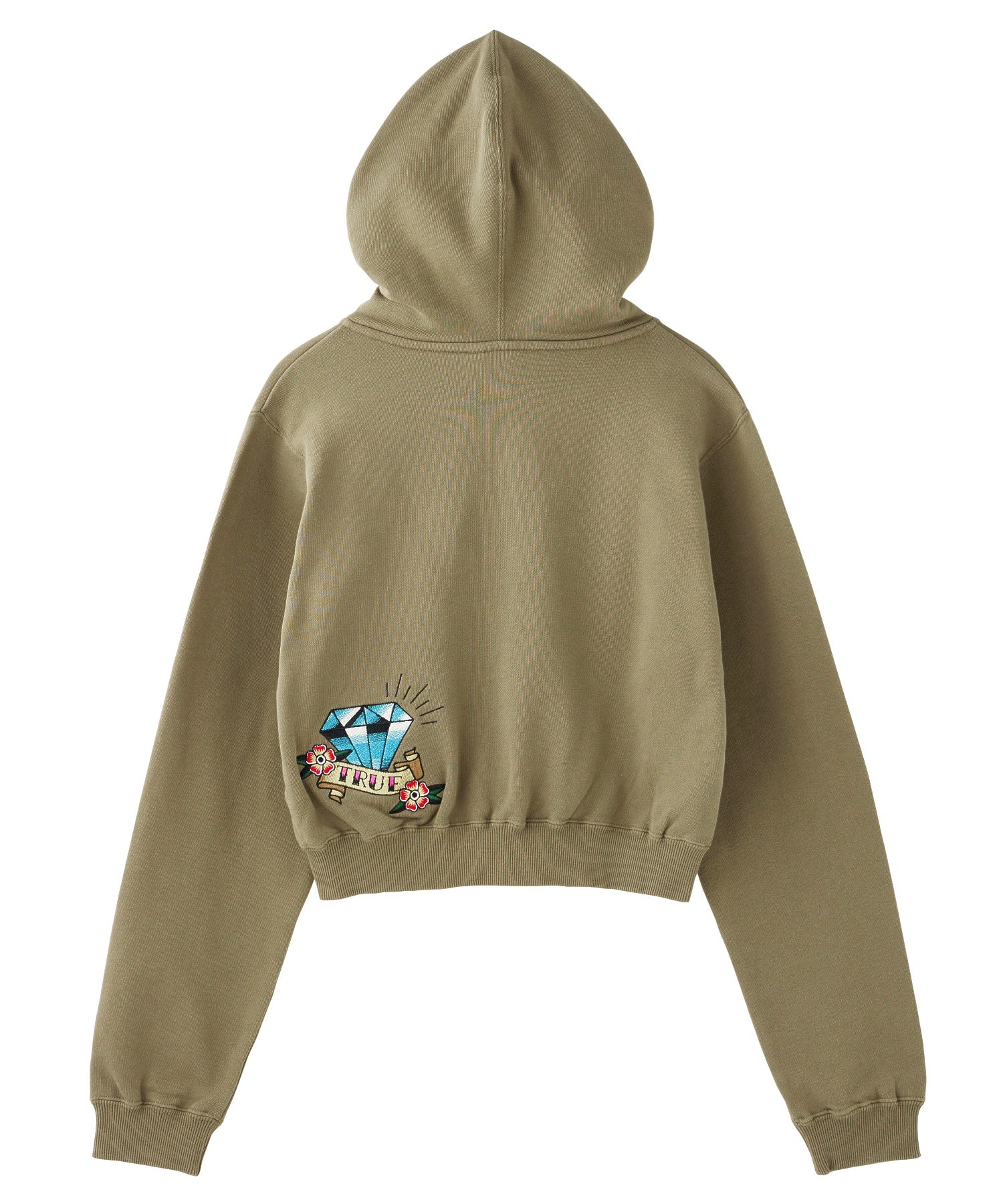 TATTOO COMPACT ZIP UP HOODIE