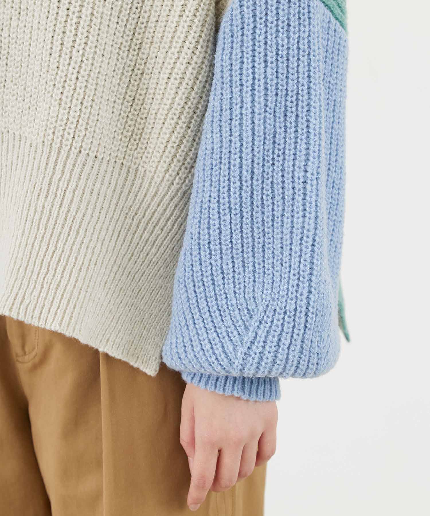 PANELED KNIT TOP MILKFED.