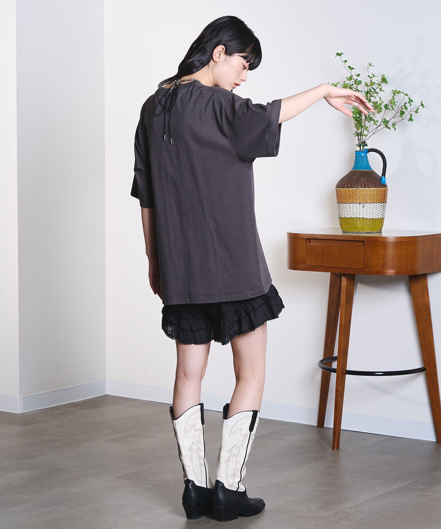 model:163cm 着用サイズ:ONE SIZE