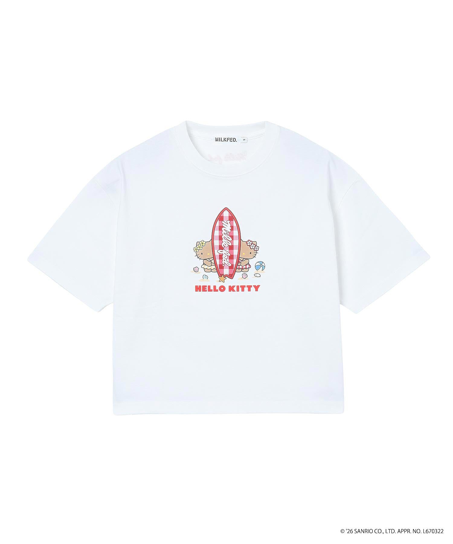 MILKFED. × HELLO KITTY SUN-KISSED SURF S/S TEE