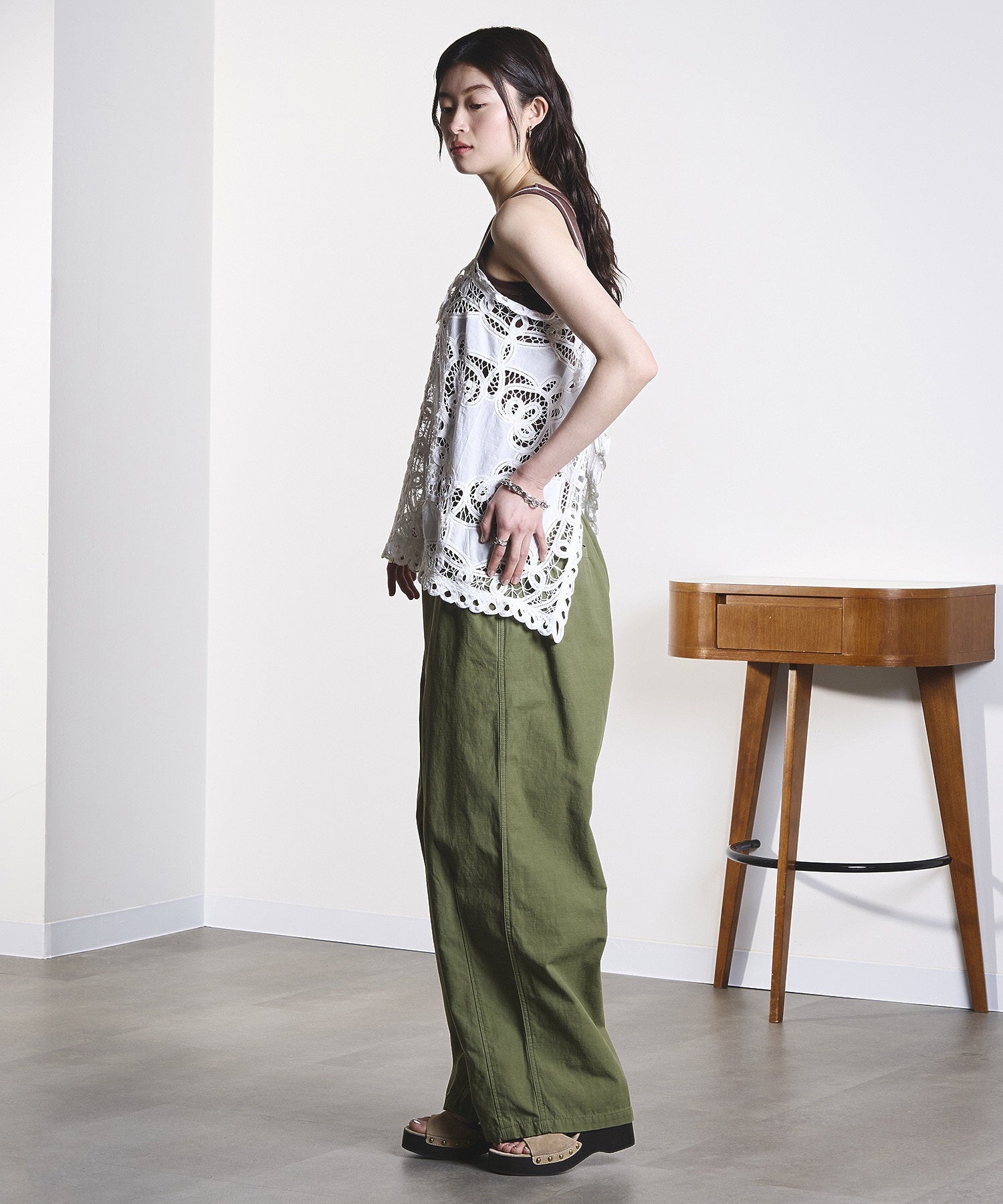 model:171cm 着用サイズ:ONE SIZE