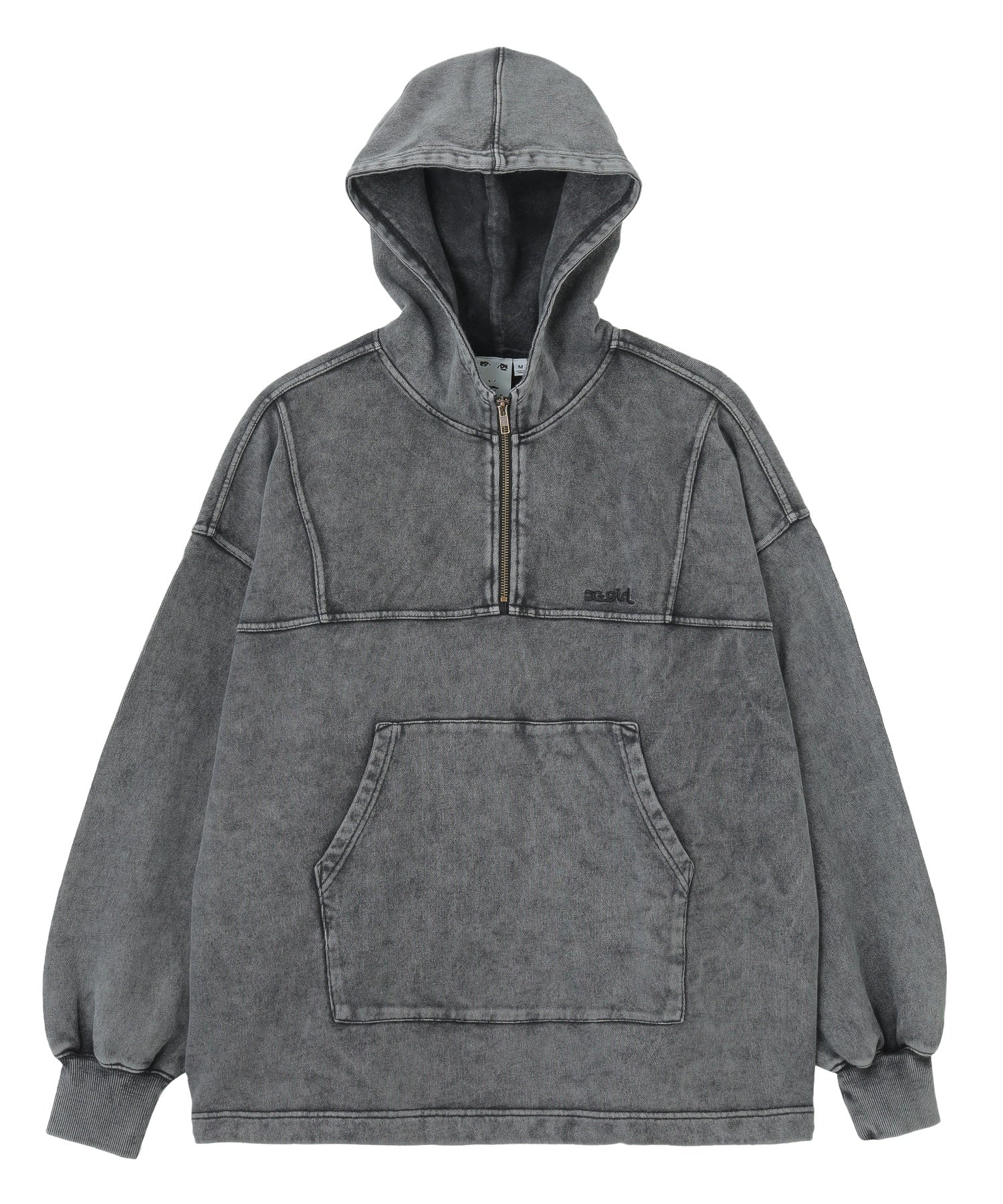 FADED ANORAK SWEAT HOODIE