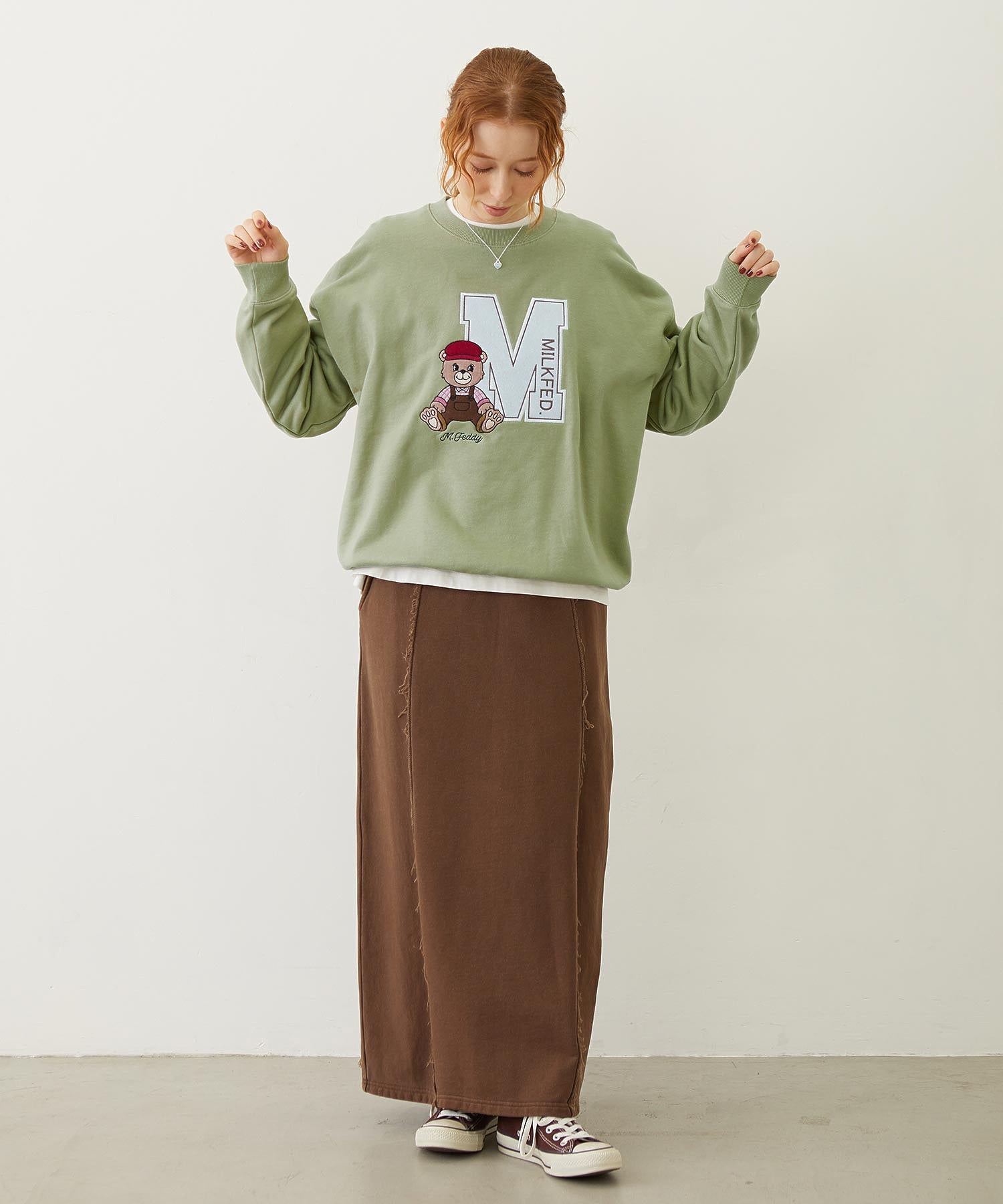 M.FEDDY EMBLEM SWEAT TOP