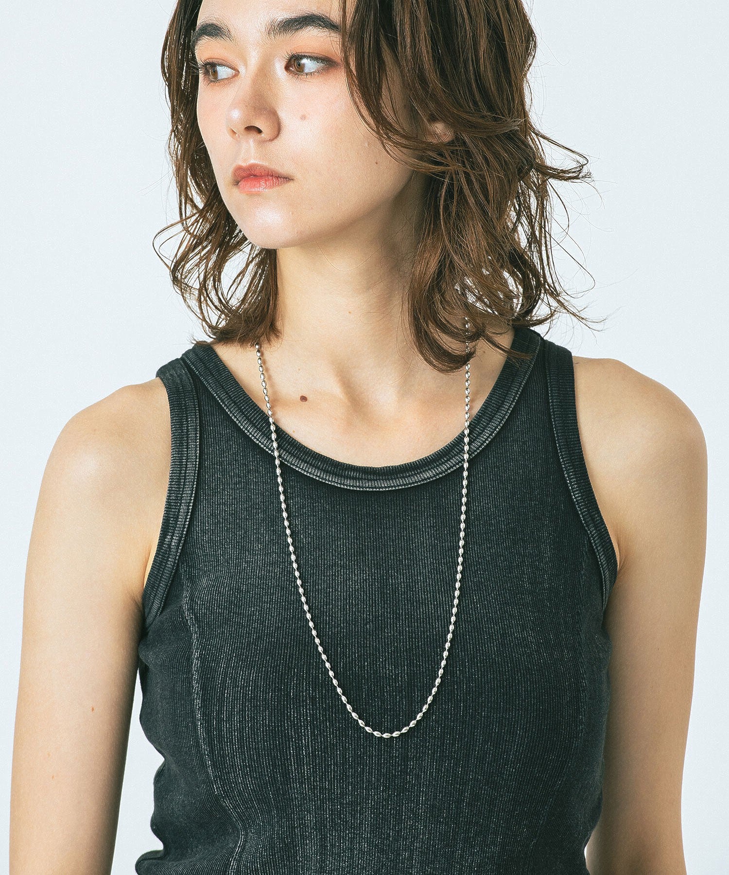 SOAC/DROP CHAIN LONG NECKLACE