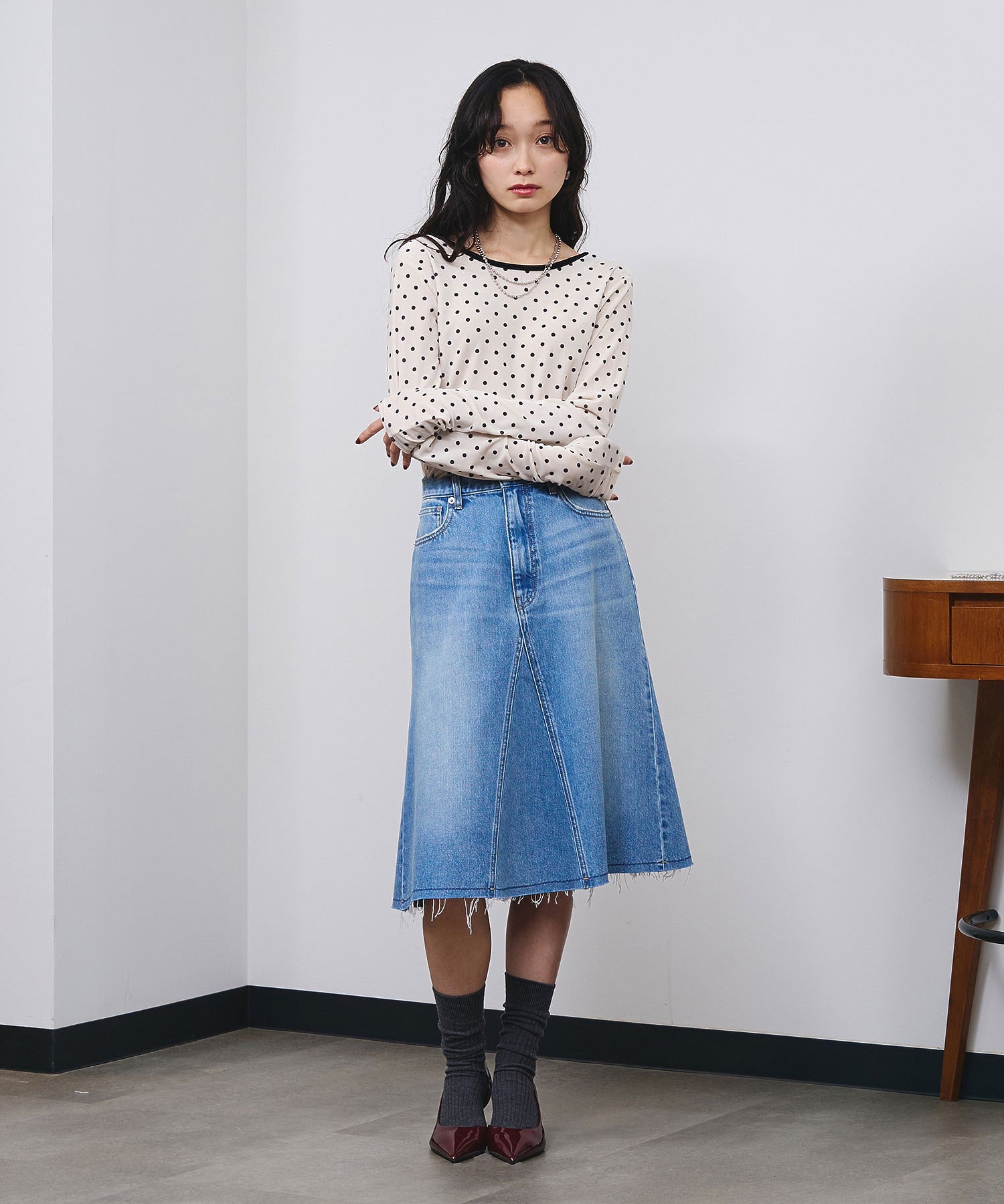 model:161cm 着用サイズ:ONE SIZE